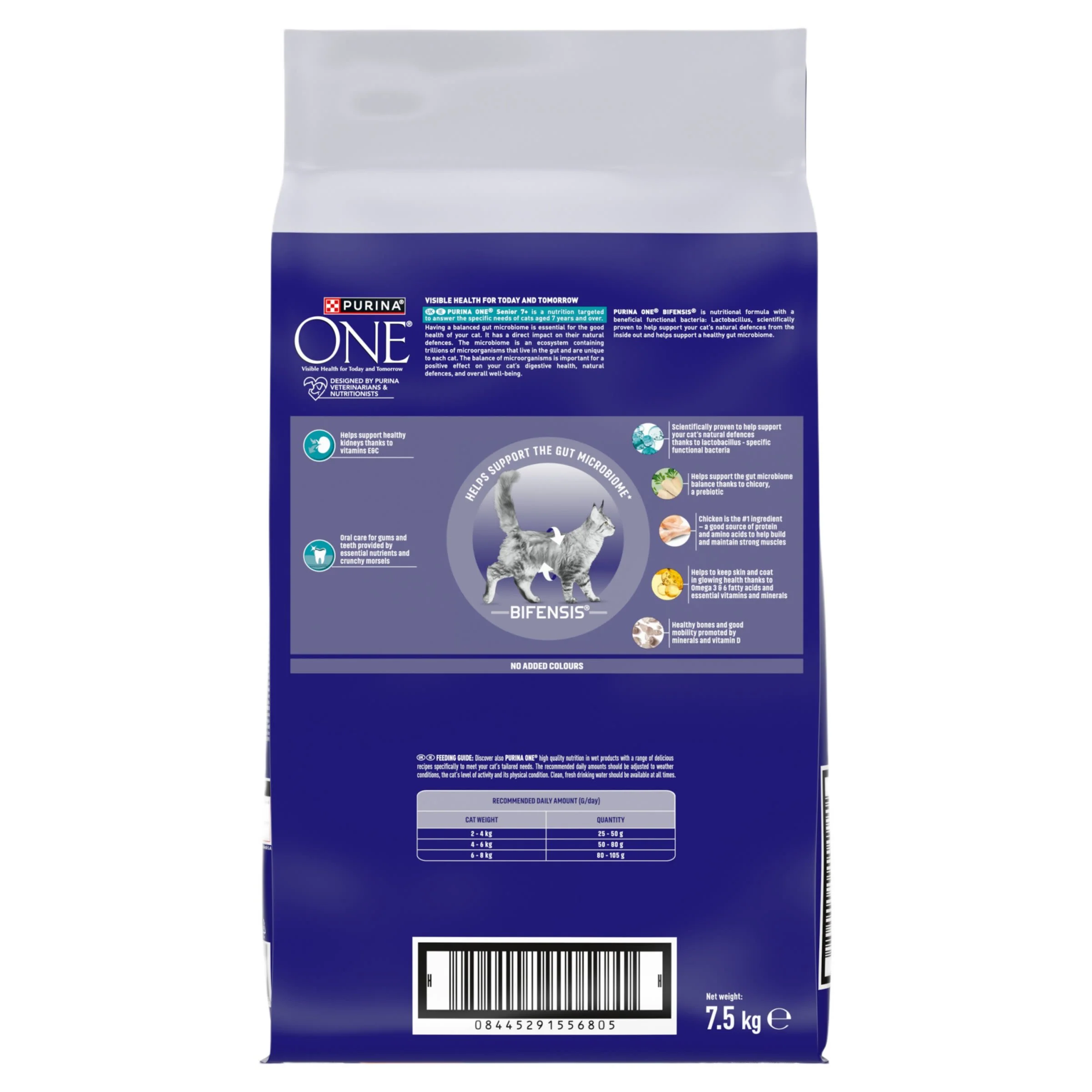 Purina One Senior 7+ Bifensis Chicken Dry Cat Food - Image 3