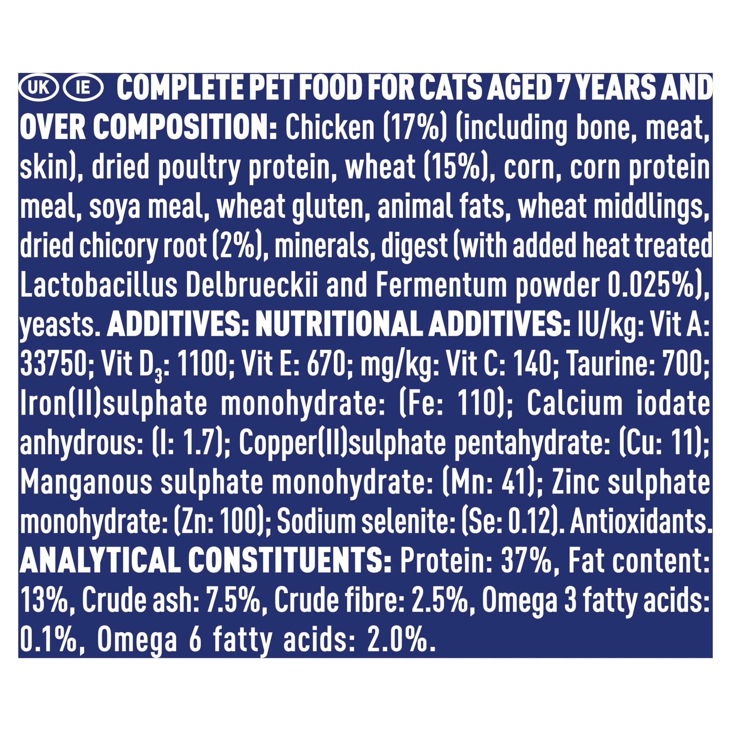 Purina One Senior 7+ Bifensis Chicken Dry Cat Food - Image 9