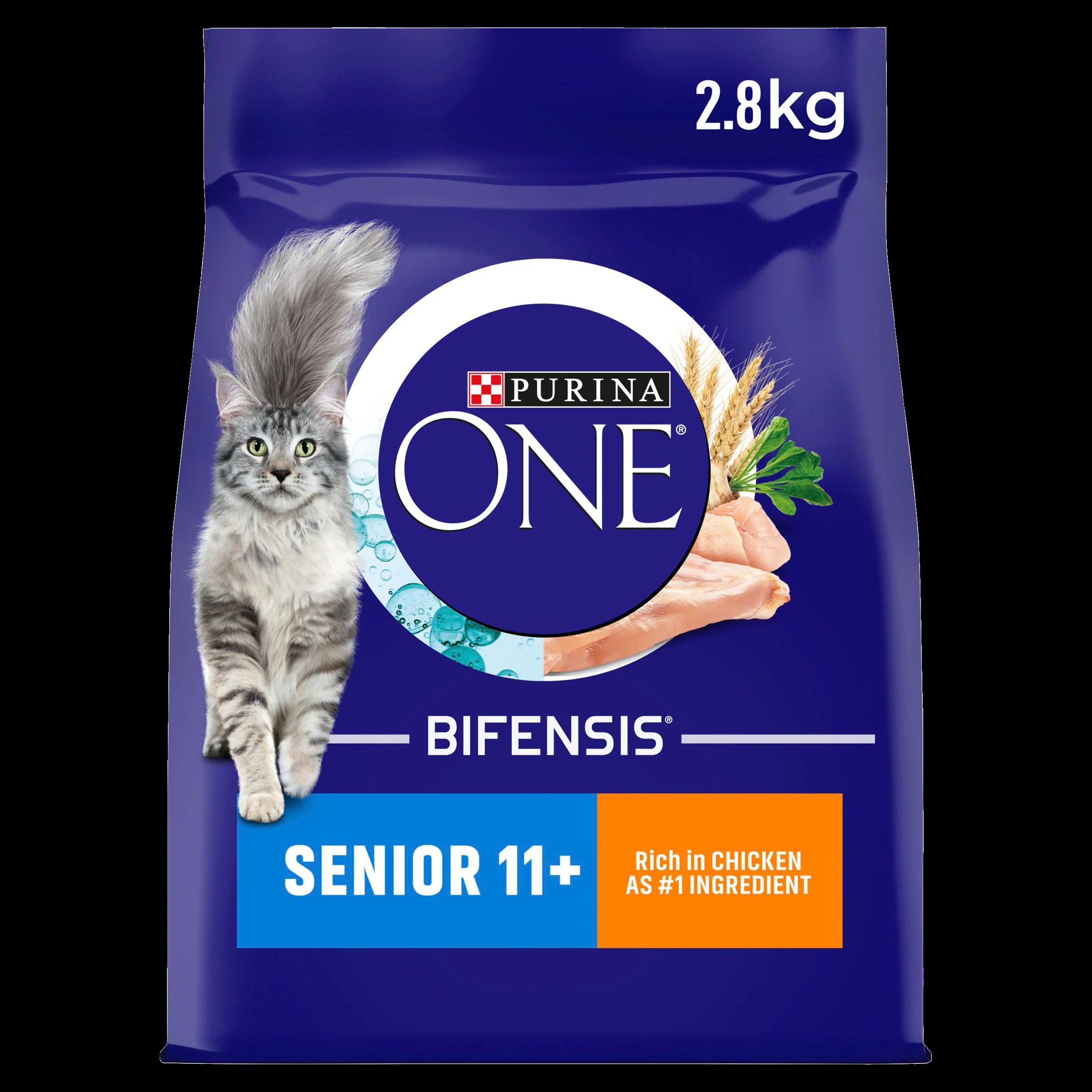 Purina One Senior Chicken Dry Cat Food - Image 2