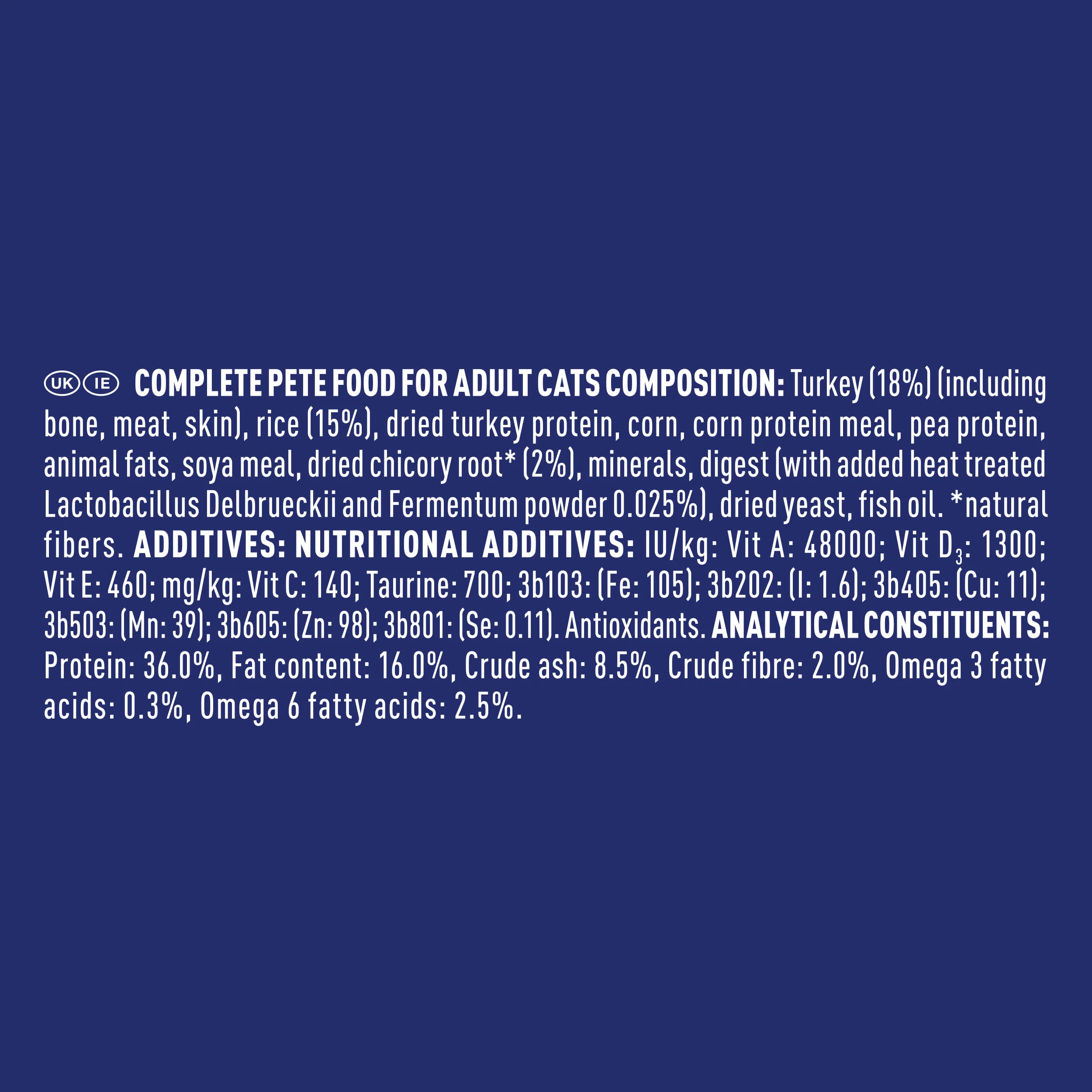 Purina One Sensitive Dry Cat Food Rich in Turkey - Image 9