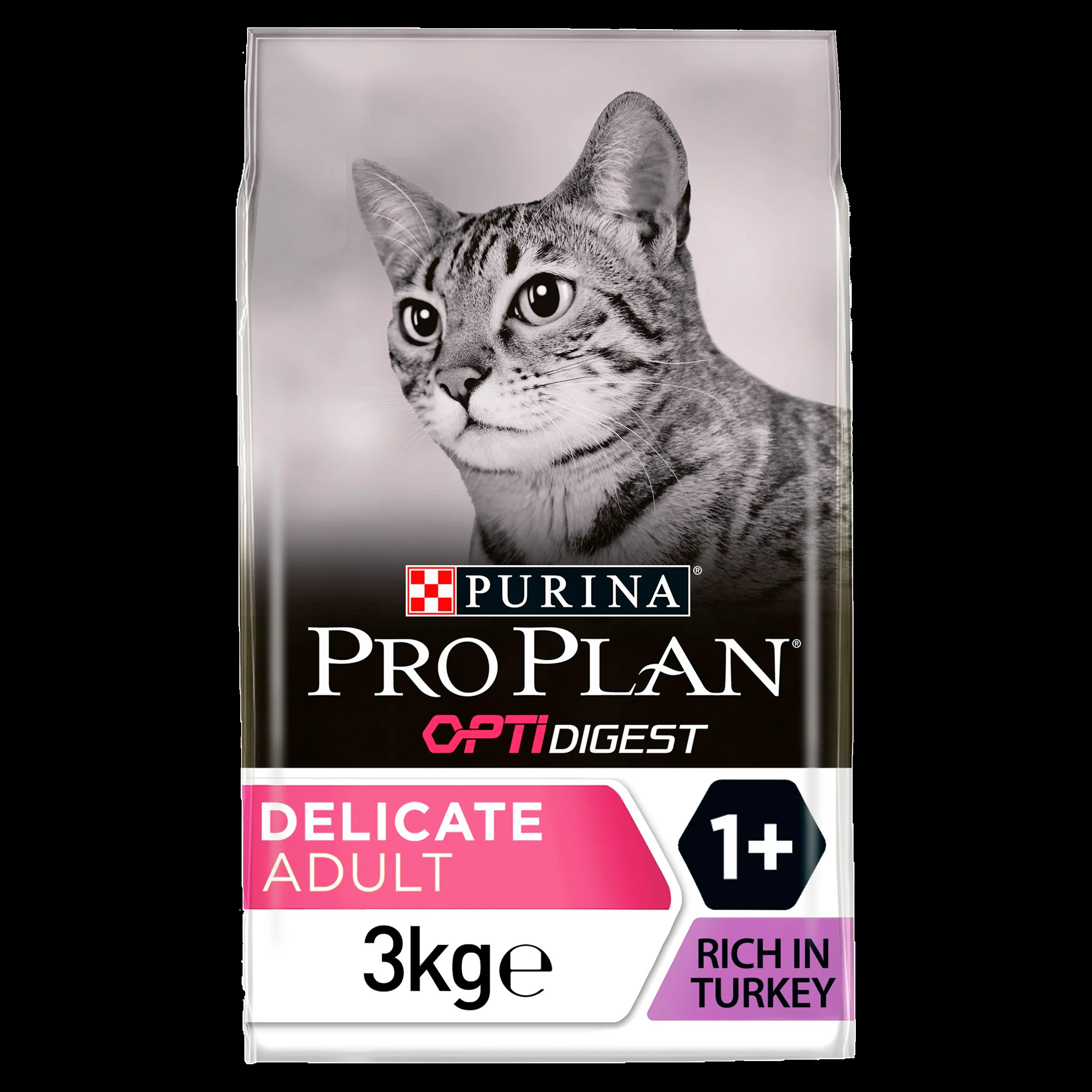 Purina Pro Plan Adult Cat Optidigest - Turkey & Rice - Image 3
