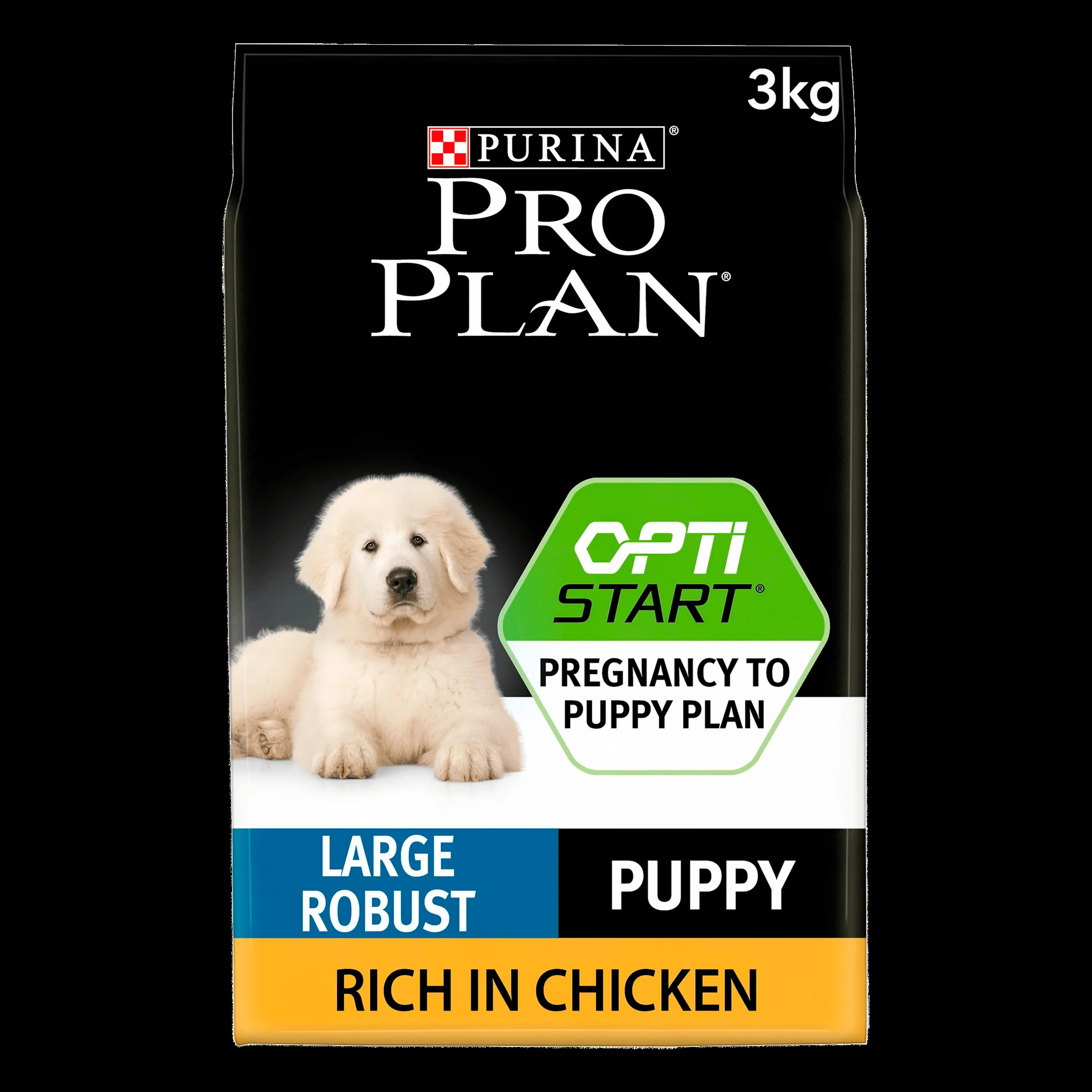 Purina Pro Plan Croquette Robust Large Puppy Dry Dog Food - Chicken & Rice - Image 2