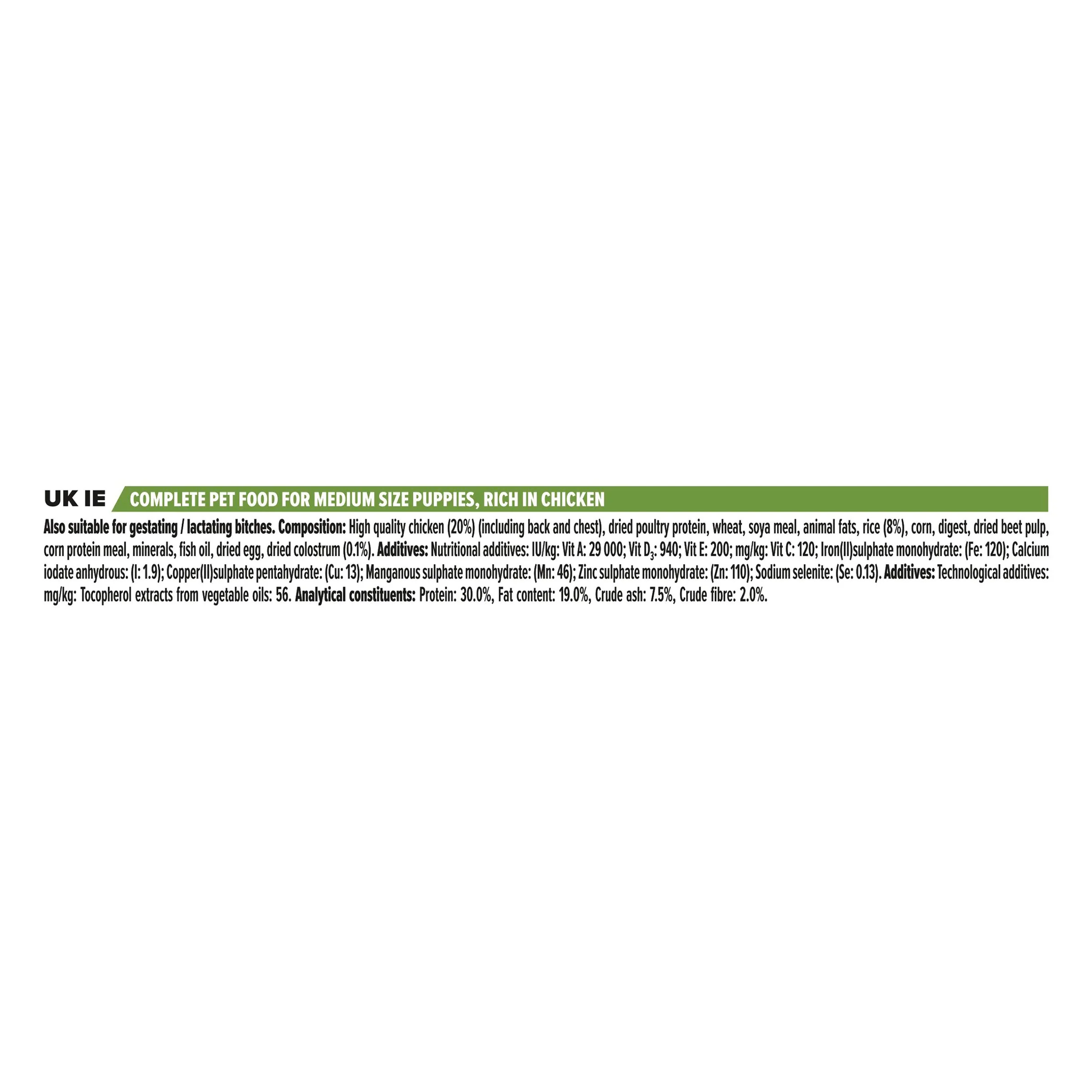 Purina Pro Plan Healthy Start Medium Puppy Dry Dog Food - Chicken - Image 12