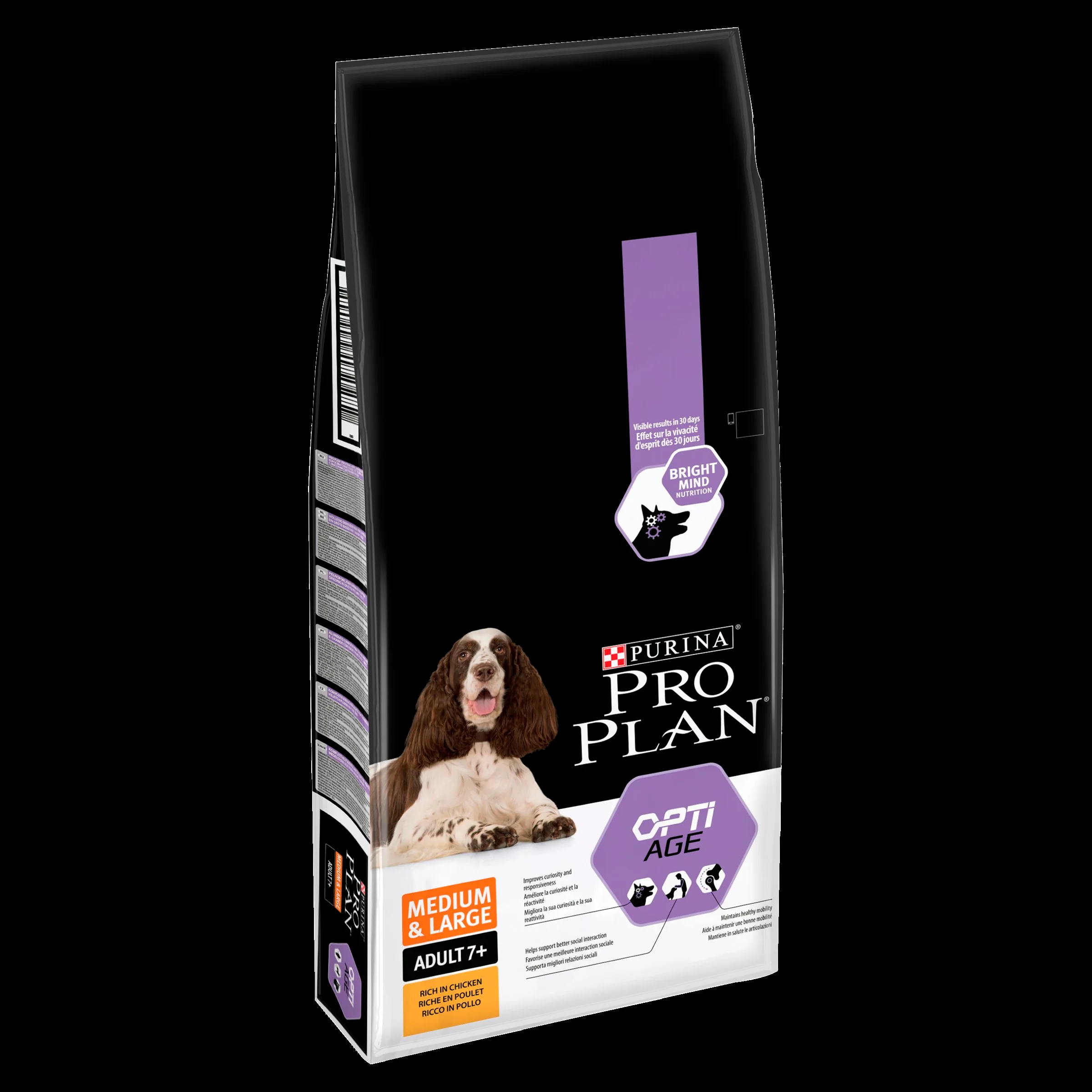Purina Pro Plan Opti Age Medium & Large Adult 7+ Dry Dog Food - Chicken - Image 3