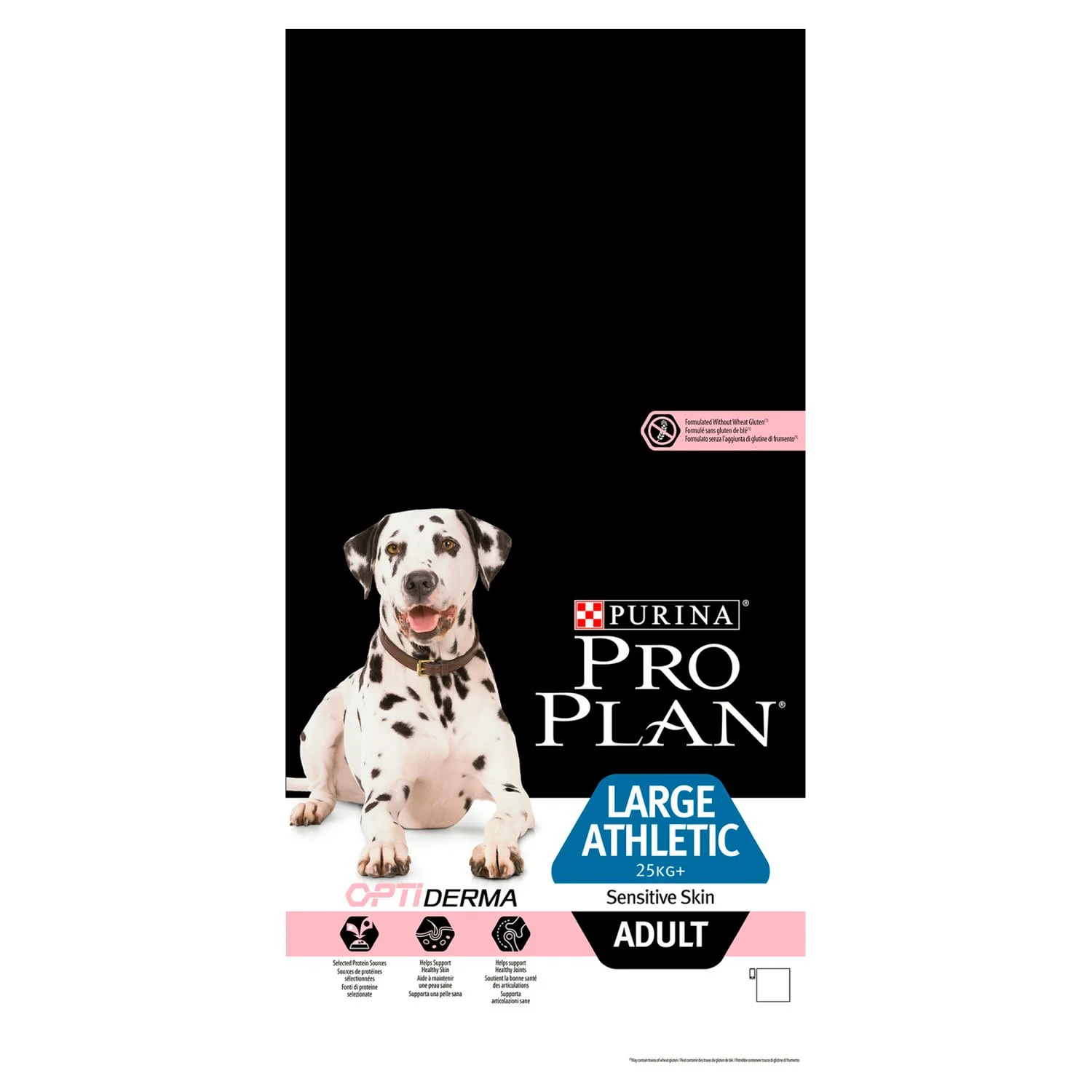 Purina Pro Plan Opti Derma Sensitive Skin Large Athletic Adult Dry Dog Food - Salmon - Image 2