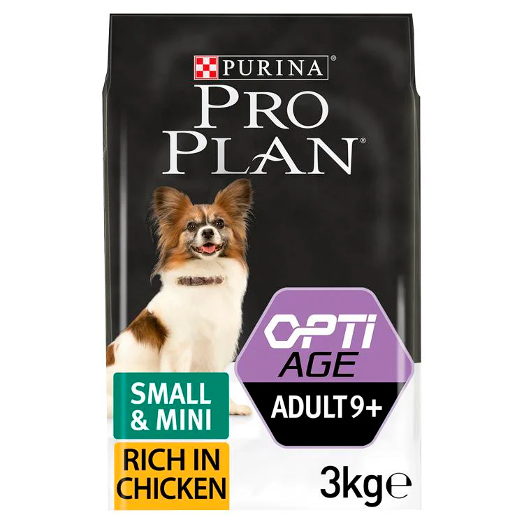 Purina Pro Plan OptiAge Small Adult 9+ Dry Dog Food - Chicken - Image 2