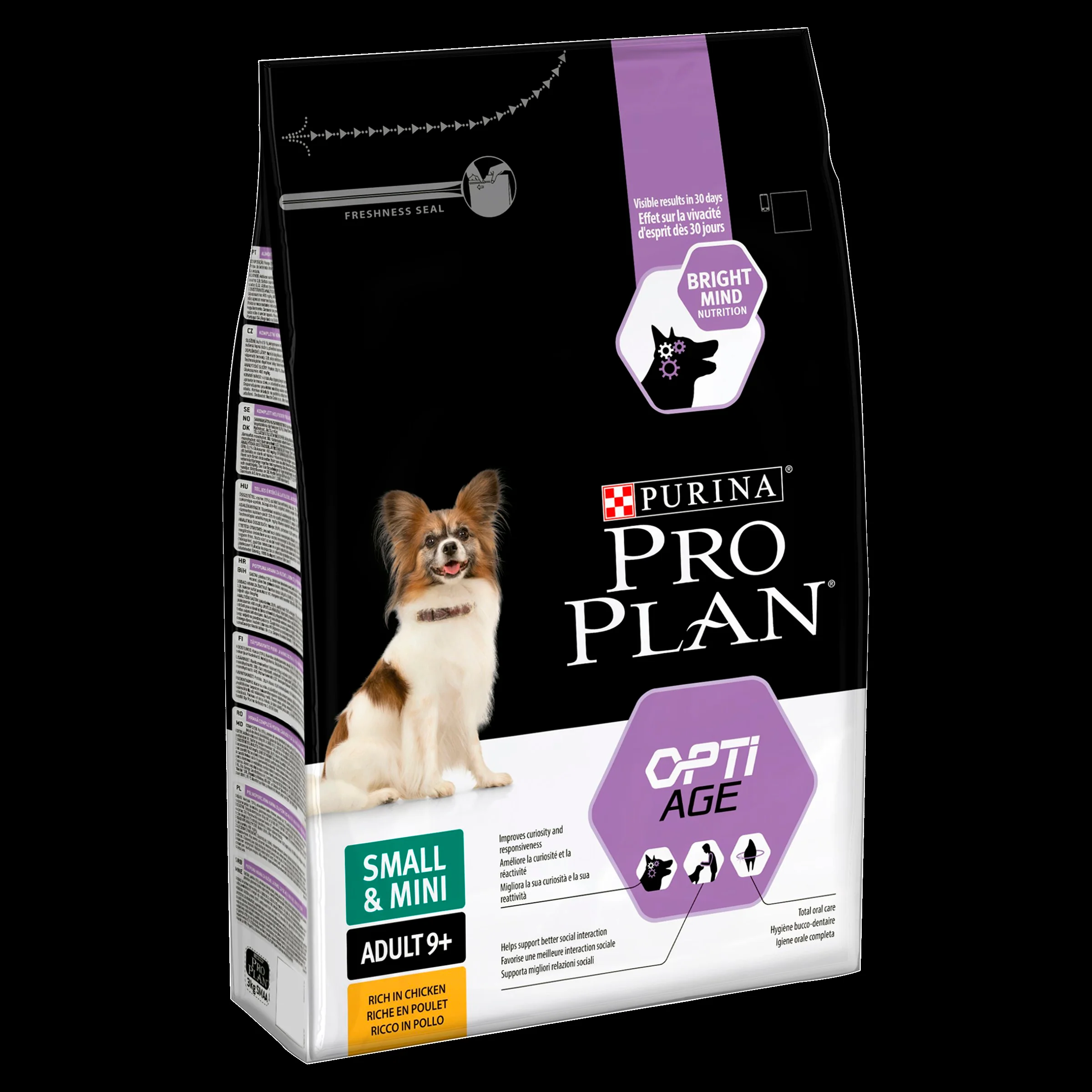 Purina Pro Plan OptiAge Small Adult 9+ Dry Dog Food - Chicken - Image 4