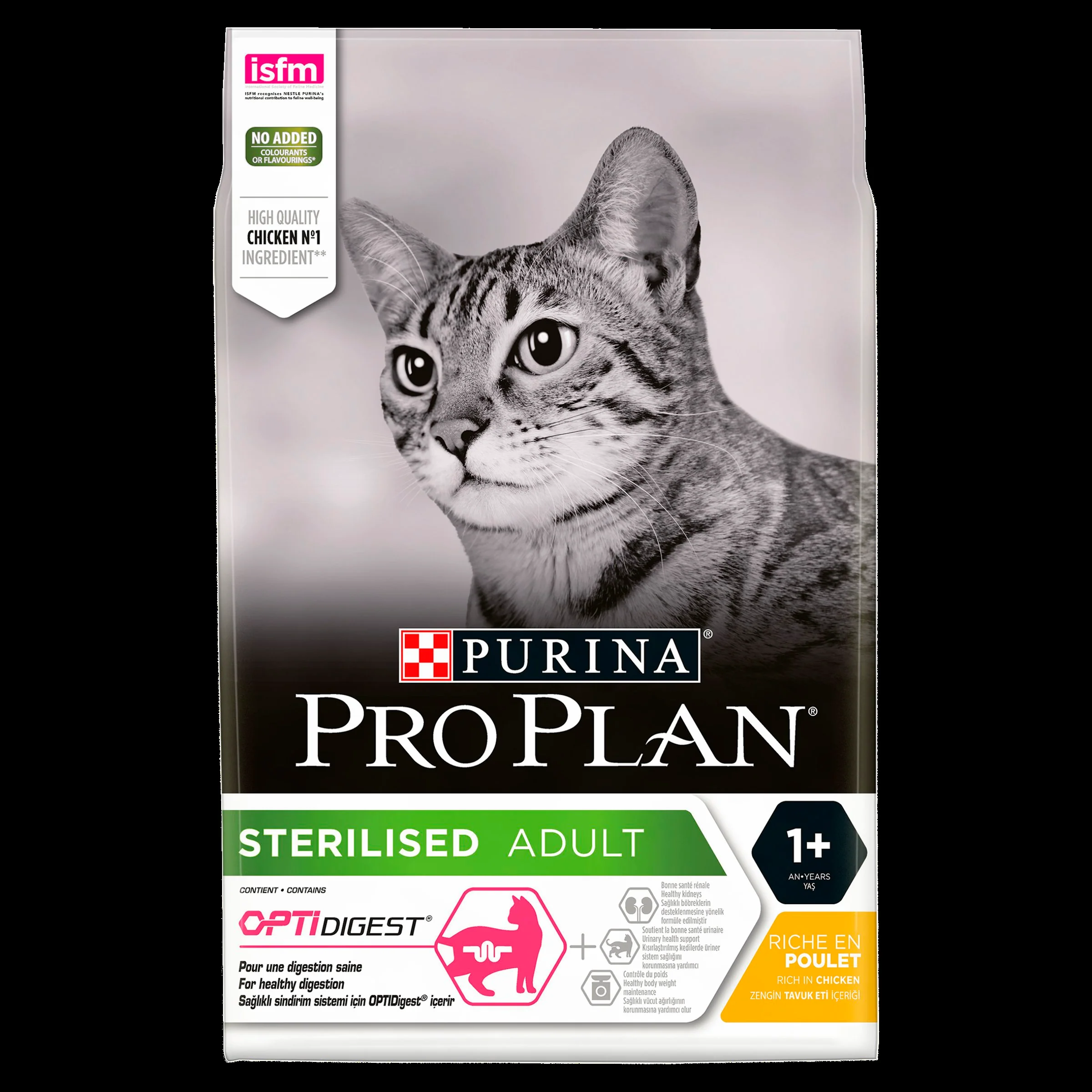 Purina Pro Plan Optidigest Sterilised Adult Dy Cat Food - Chicken & Rice - Image 3