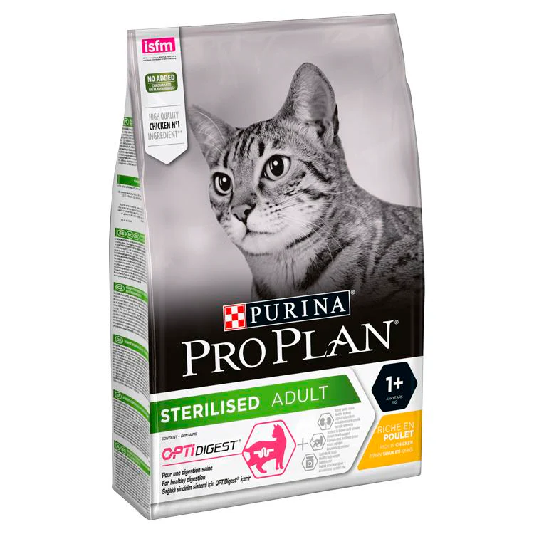 Purina Pro Plan Optidigest Sterilised Adult Dy Cat Food - Chicken & Rice - Image 4