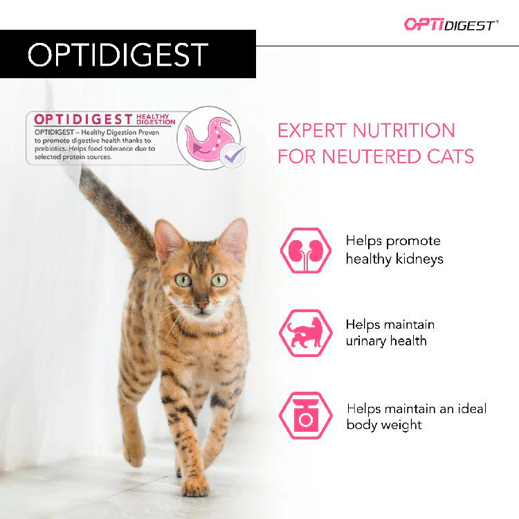 Purina Pro Plan Optidigest Sterilised Adult Dy Cat Food - Chicken & Rice - Image 6