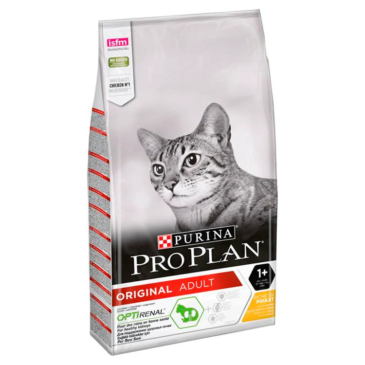 Purina Pro Plan Optirenal Original Adult Dry Cat Food - Chicken - Image 5