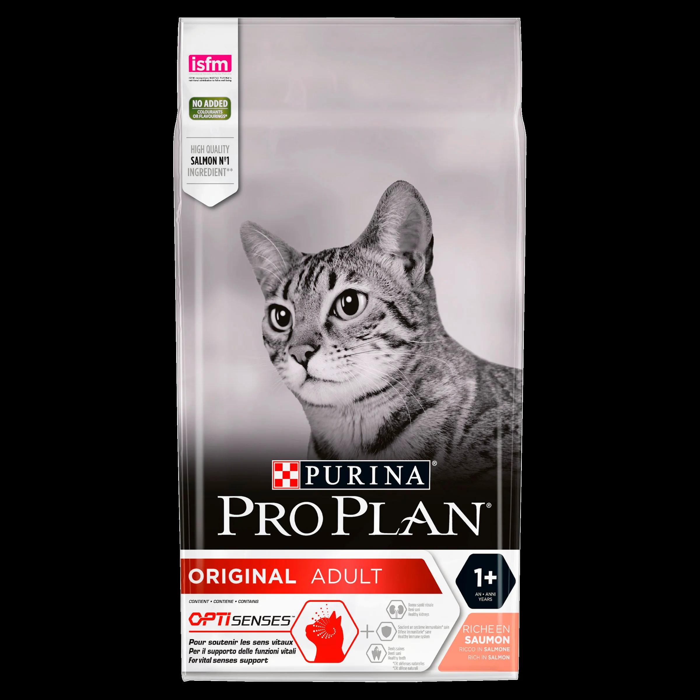 Purina Pro Plan Optisenses Original Adult Dry Cat Food - Salmon - Image 4