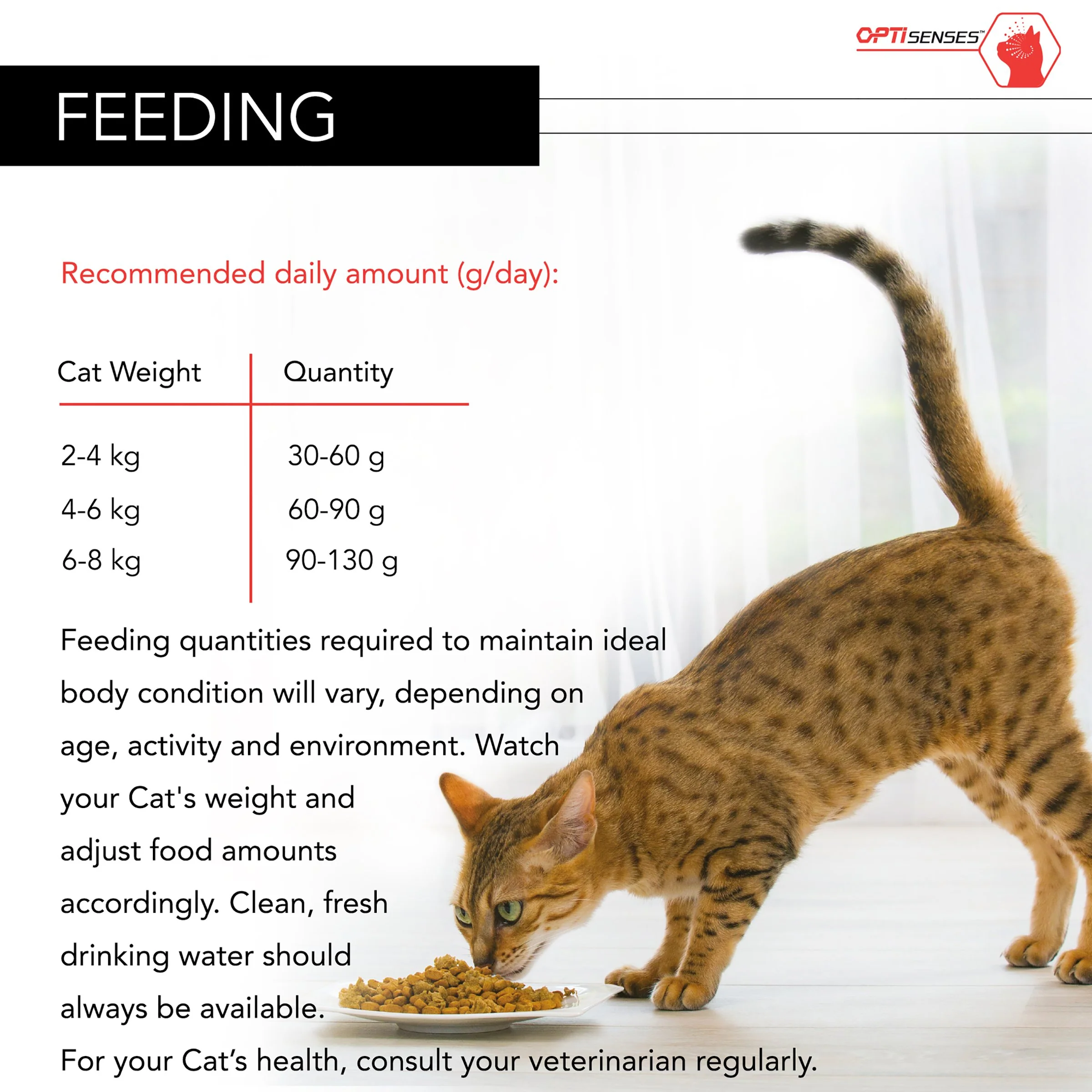 Purina Pro Plan Optisenses Original Adult Dry Cat Food - Salmon - Image 9
