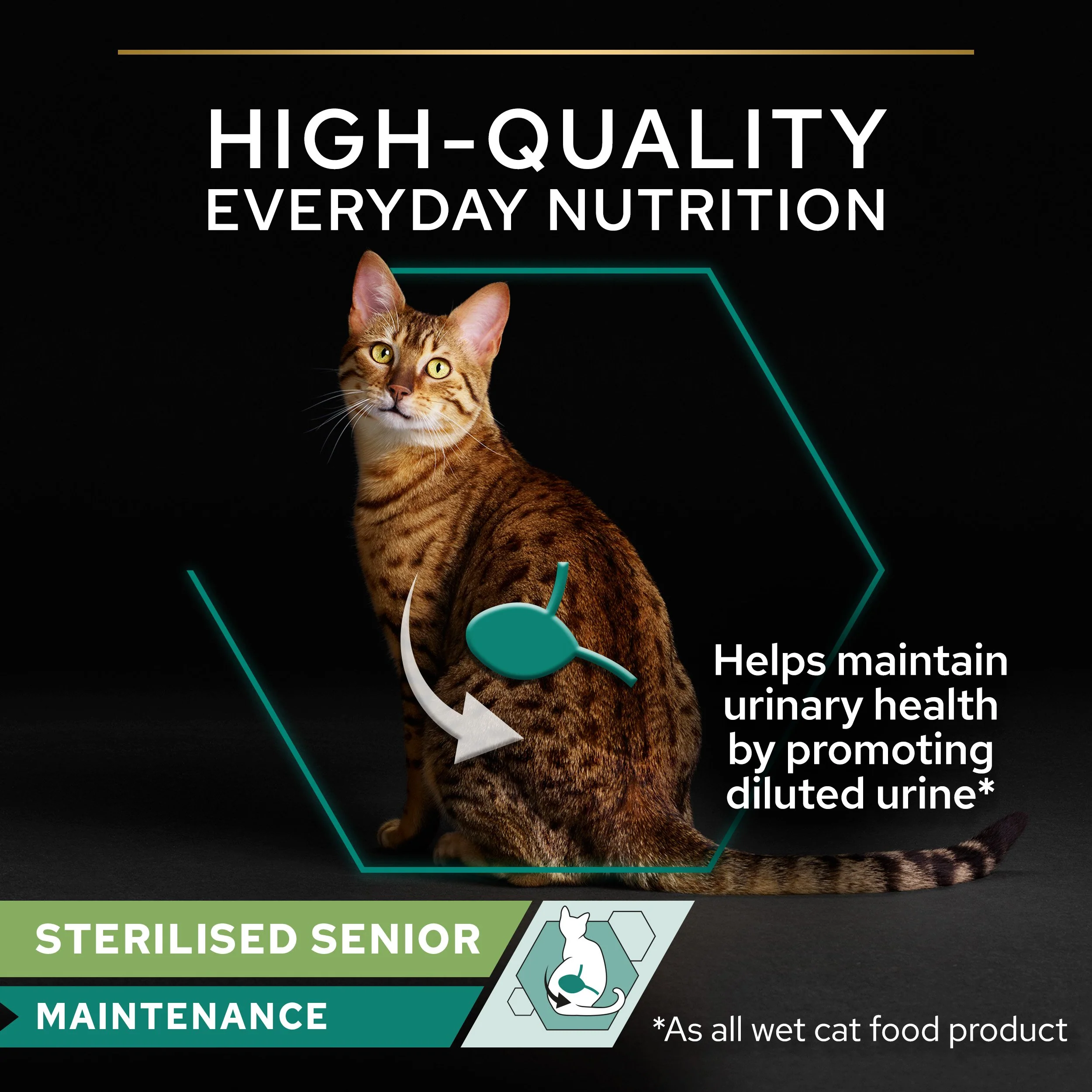 Purina Pro Plan Senior 7+ Sterilised Maintenance with Turkey in Gravy Wet Cat Food Pouches - Image 7