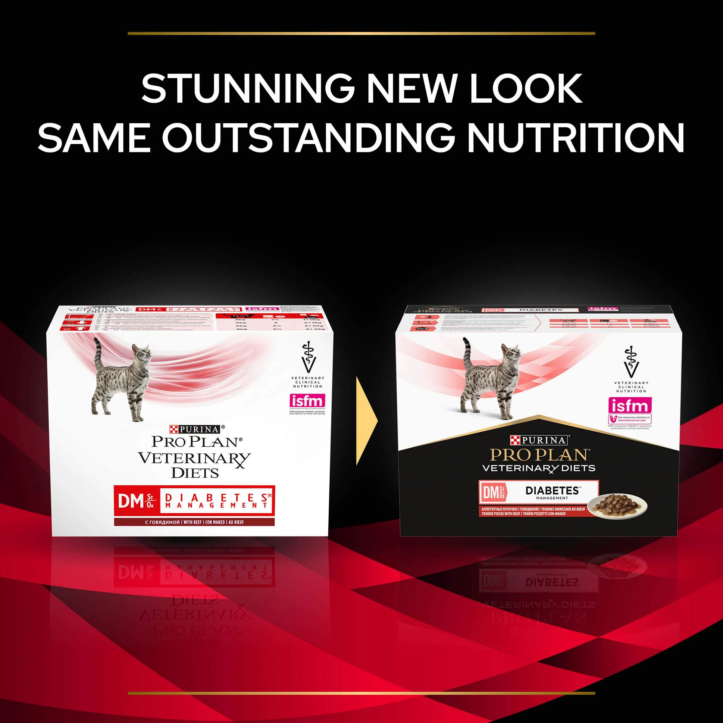 Pro Plan Veterinary Diets DM Diabetes Management Adult Wet Cat Food - Beef - Image 4