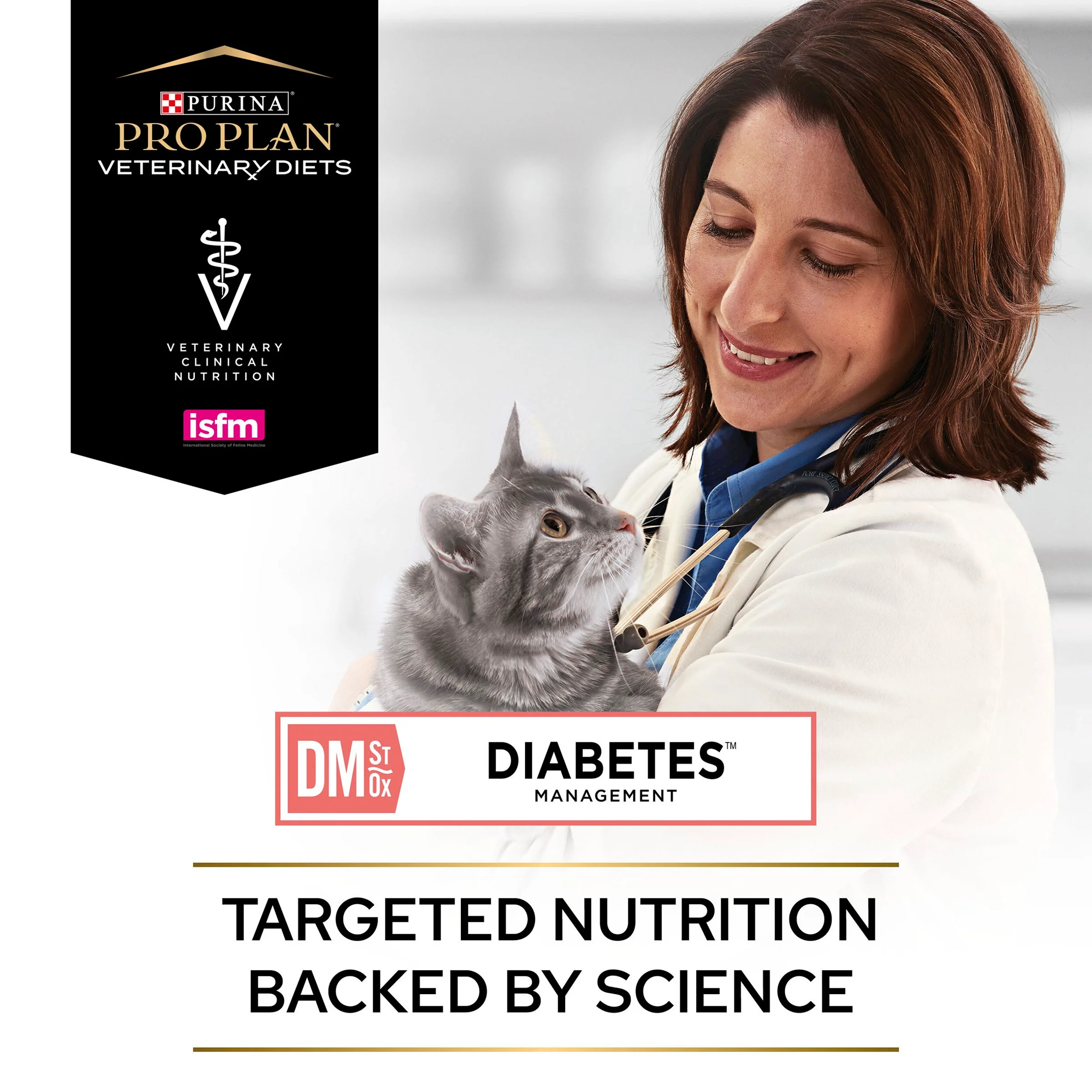 Purina Pro Plan Veterinary Diets DM St/Ox Diabetes Management Adult Cat Food - Chicken - Image 4