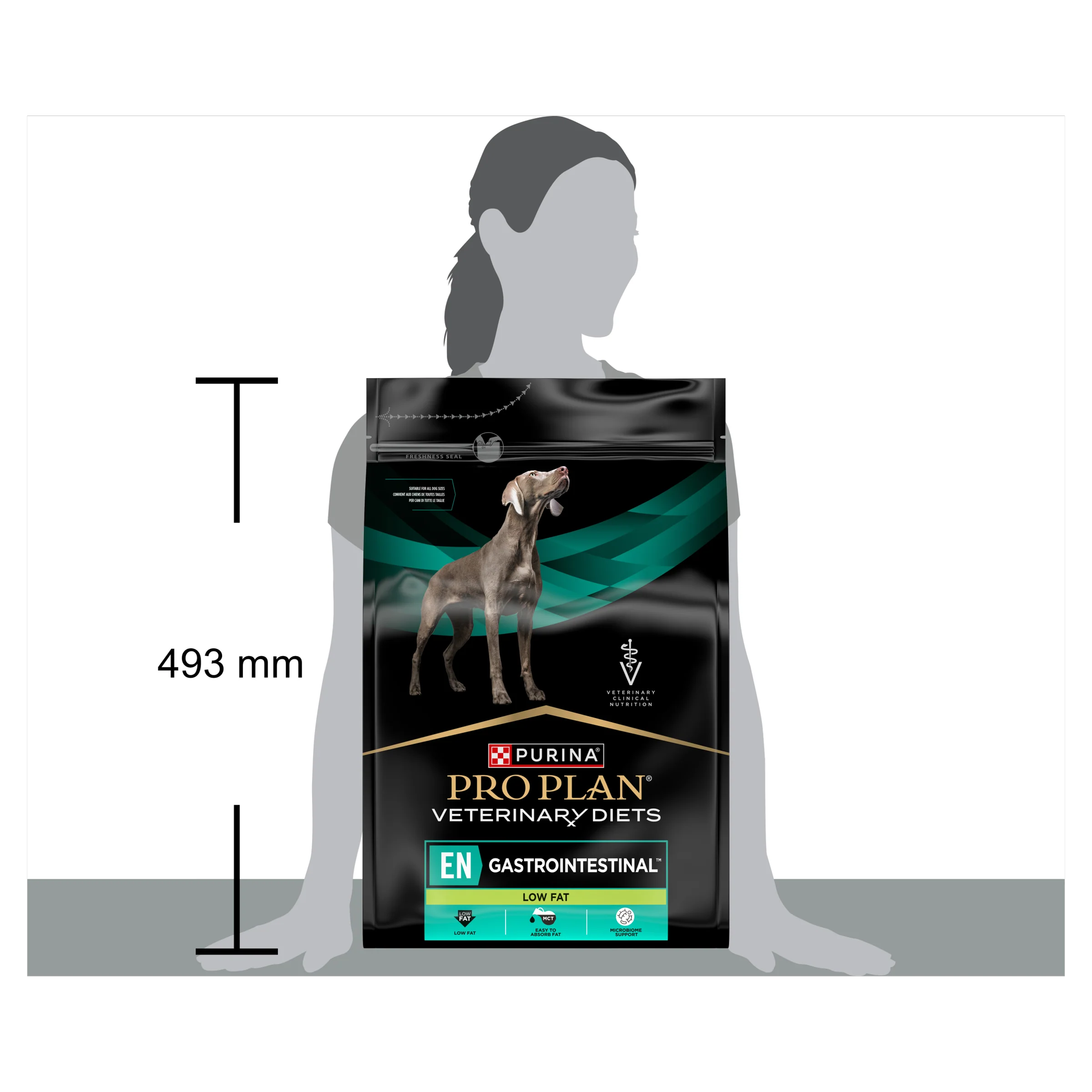 Purina Pro Plan Veterinary Diets EN Canine Gastrointestinal Low Fat Adult Dry Dog Food - Image 11
