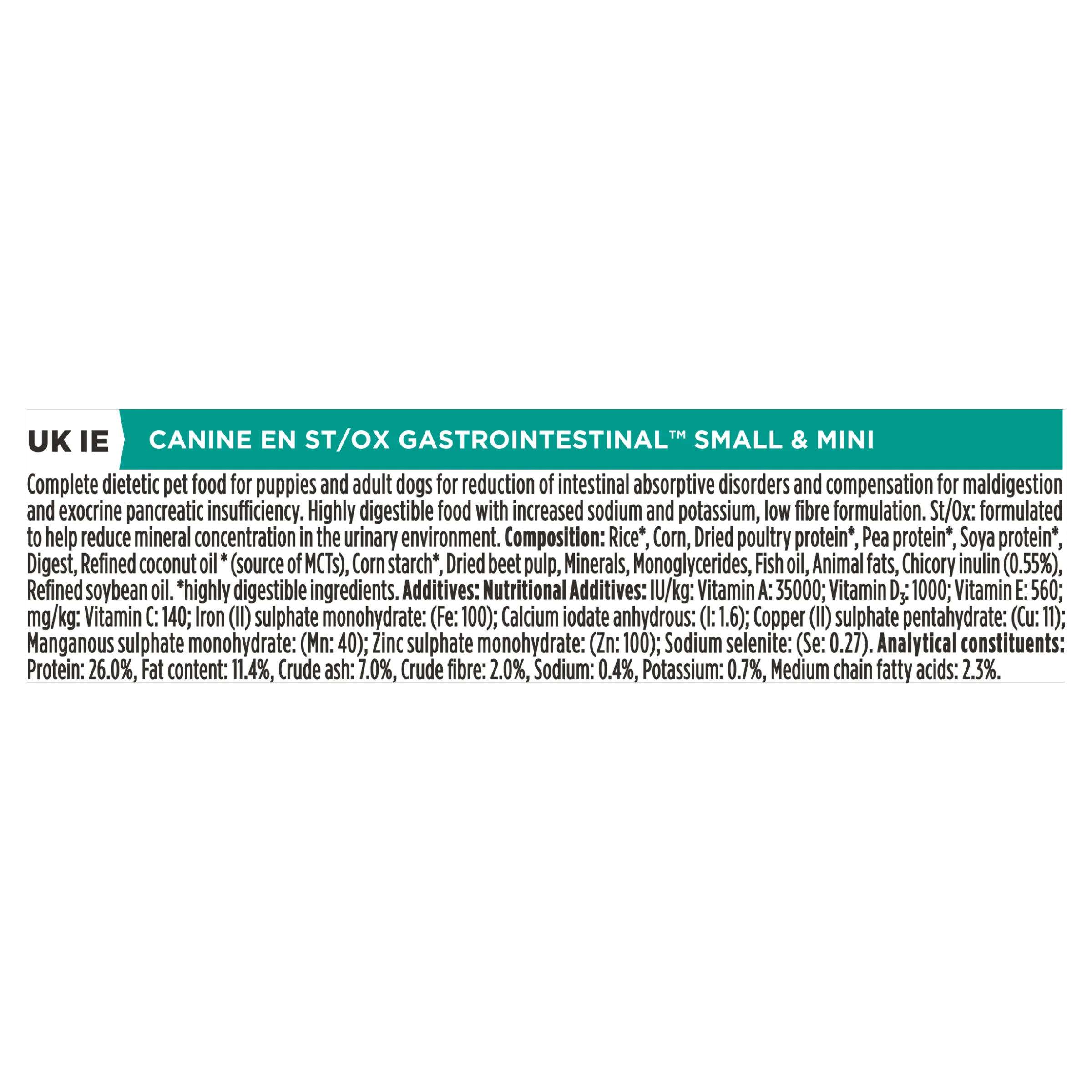 Purina Pro Plan Veterinary Diets EN Canine St/Ox Gastrointestinal Small & Mini Puppy & Adult Dry Dog Food - Image 18
