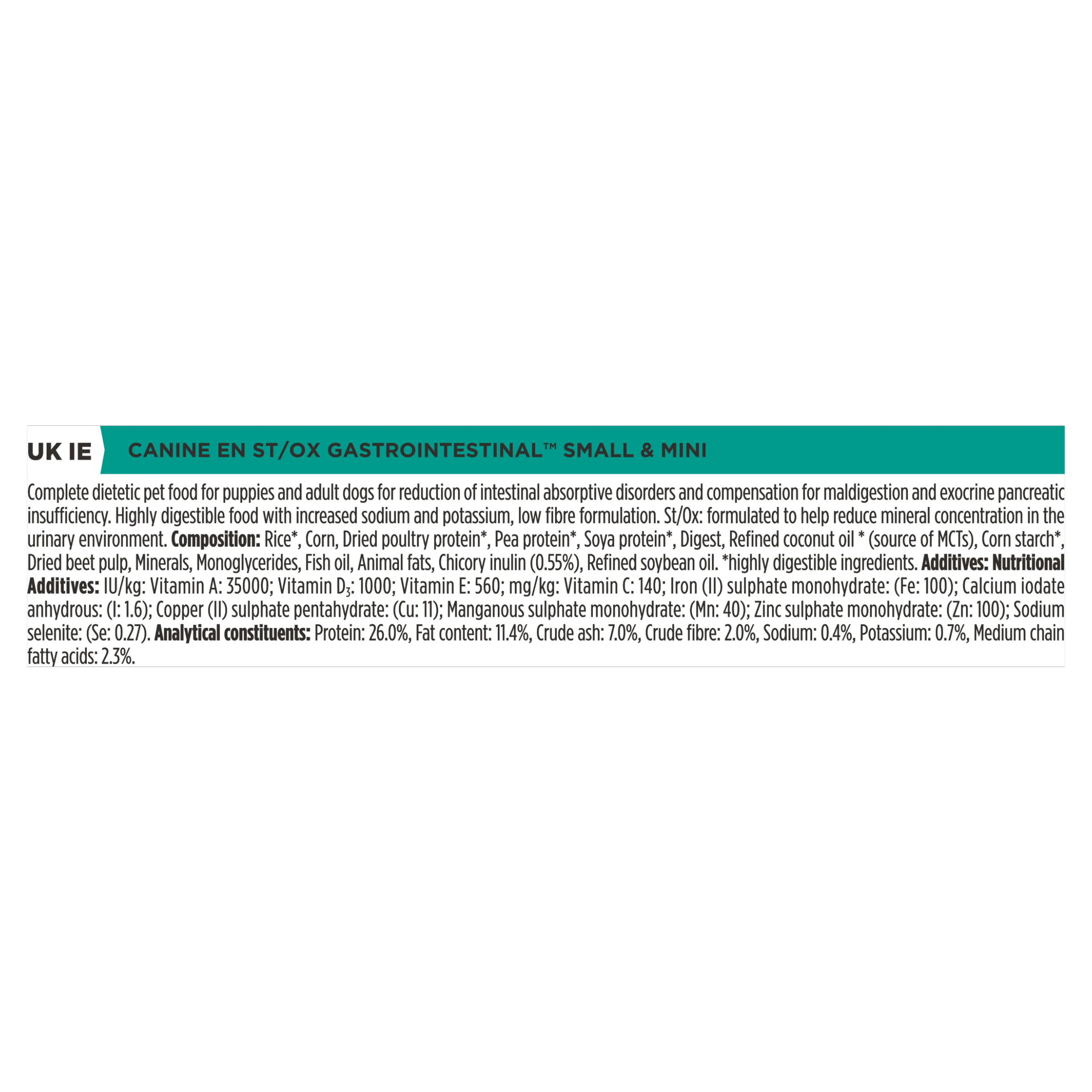 Purina Pro Plan Veterinary Diets EN Canine St/Ox Gastrointestinal Small & Mini Puppy & Adult Dry Dog Food - Image 19