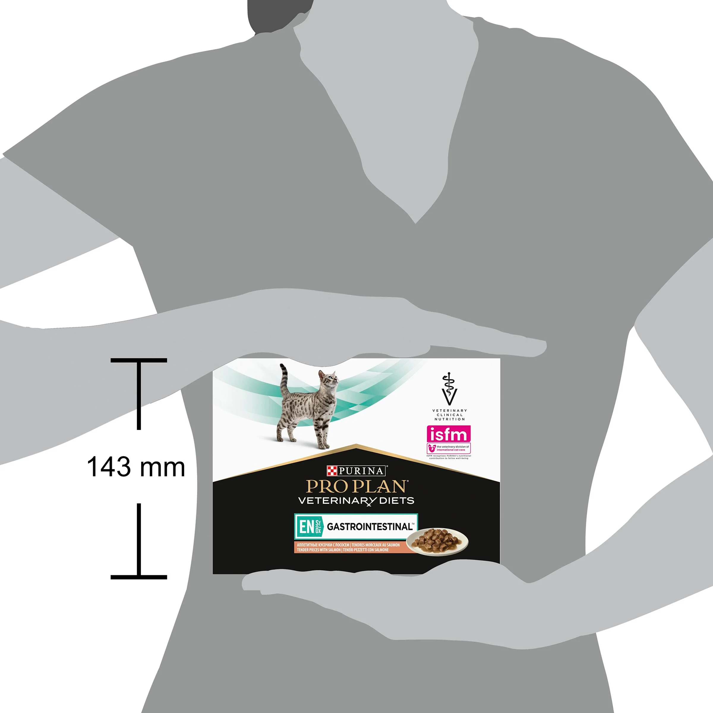 Pro Plan Veterinary Diets EN Gastrointestinal Wet Cat Food - Salmon - Image 5