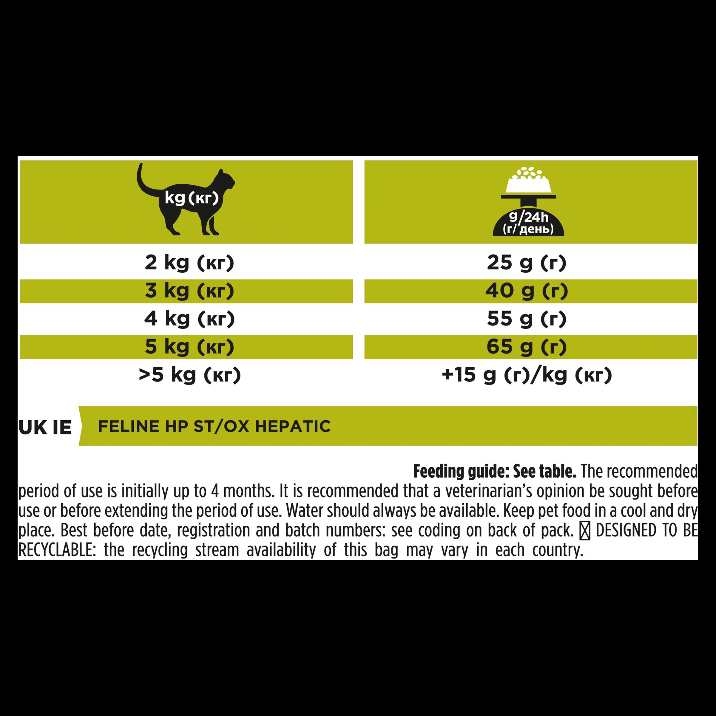 Pro Plan Veterinary Diets HP St/Ox Hepatic Dry Cat Food - Chicken - Image 13