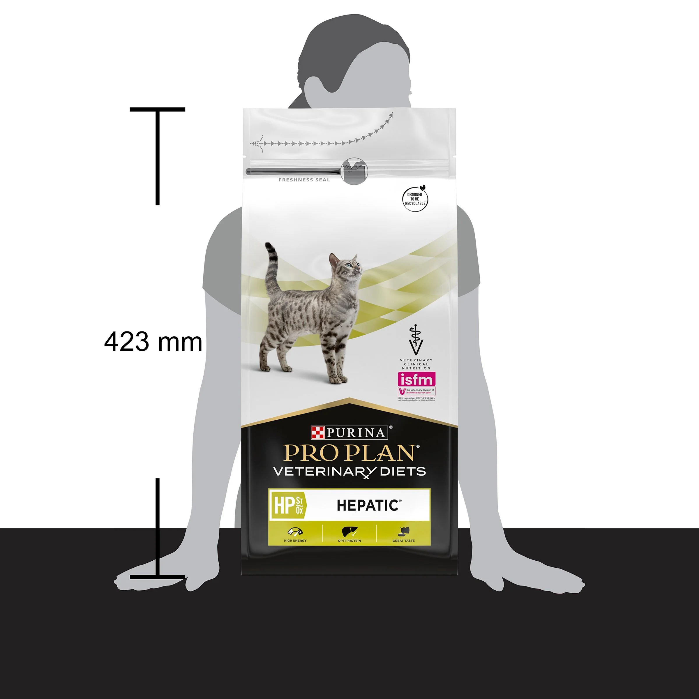 Pro Plan Veterinary Diets HP St/Ox Hepatic Dry Cat Food - Chicken - Image 3