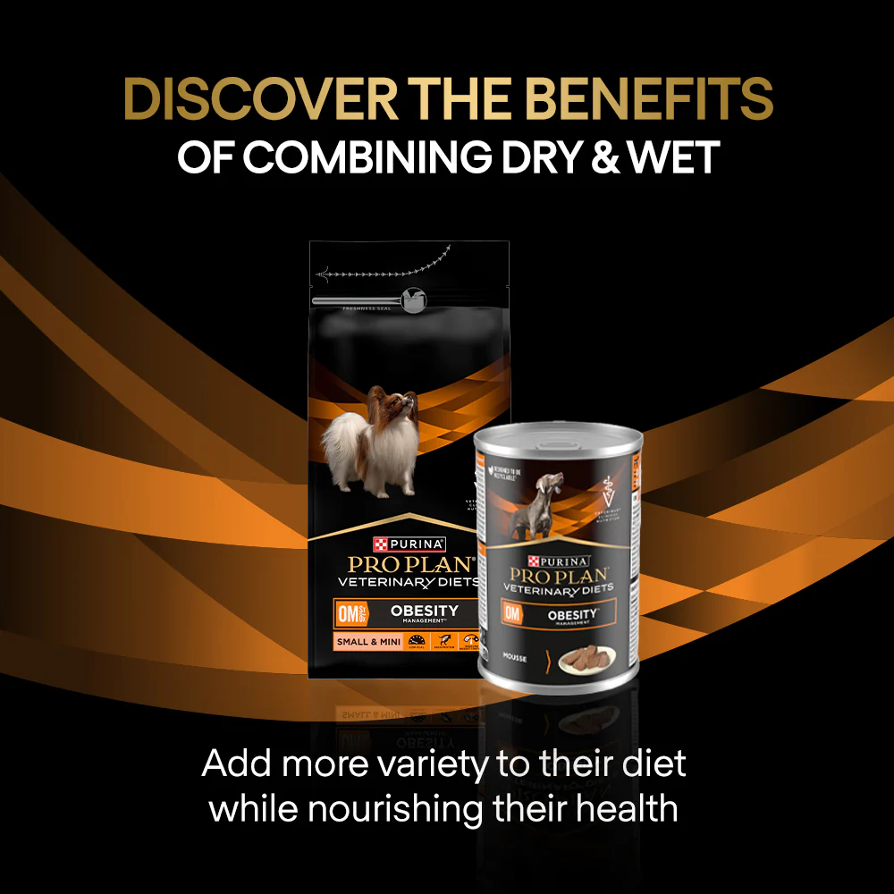 Purina Pro Plan Veterinary Diets OM Canine St/Ox Obesity Management Small & Mini Adult Dry Dog Food - Image 9