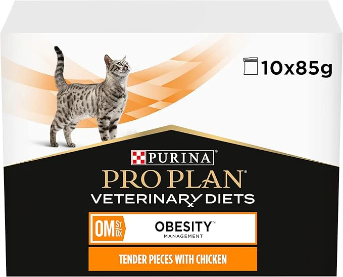 Purina Pro Plan Veterinary Diets OM Obesity Management Adult Wet Cat Food - Chicken