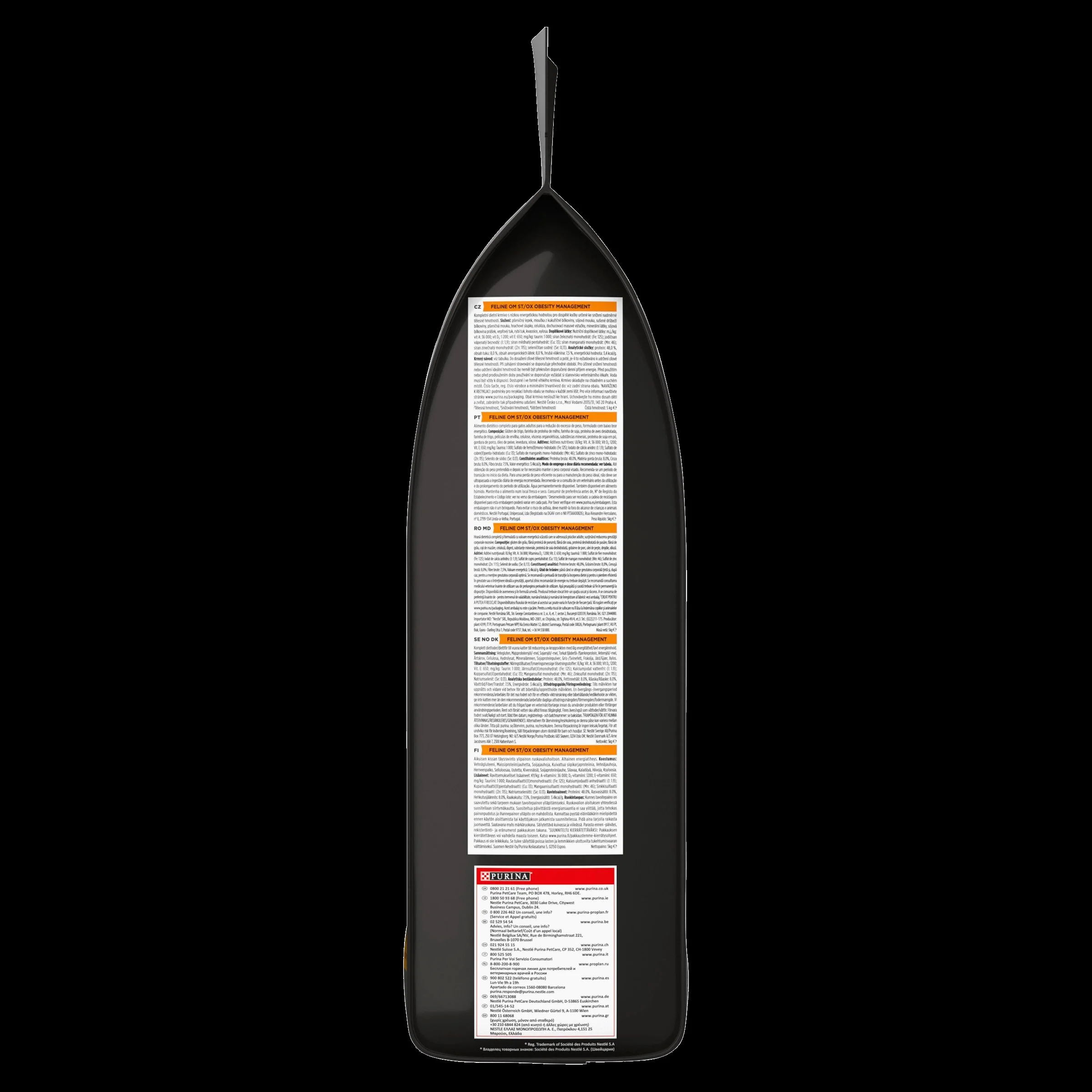 Purina Pro Plan Veterinary Diets OM St/Ox Obesity Management Adult Dry Cat Food - Image 7