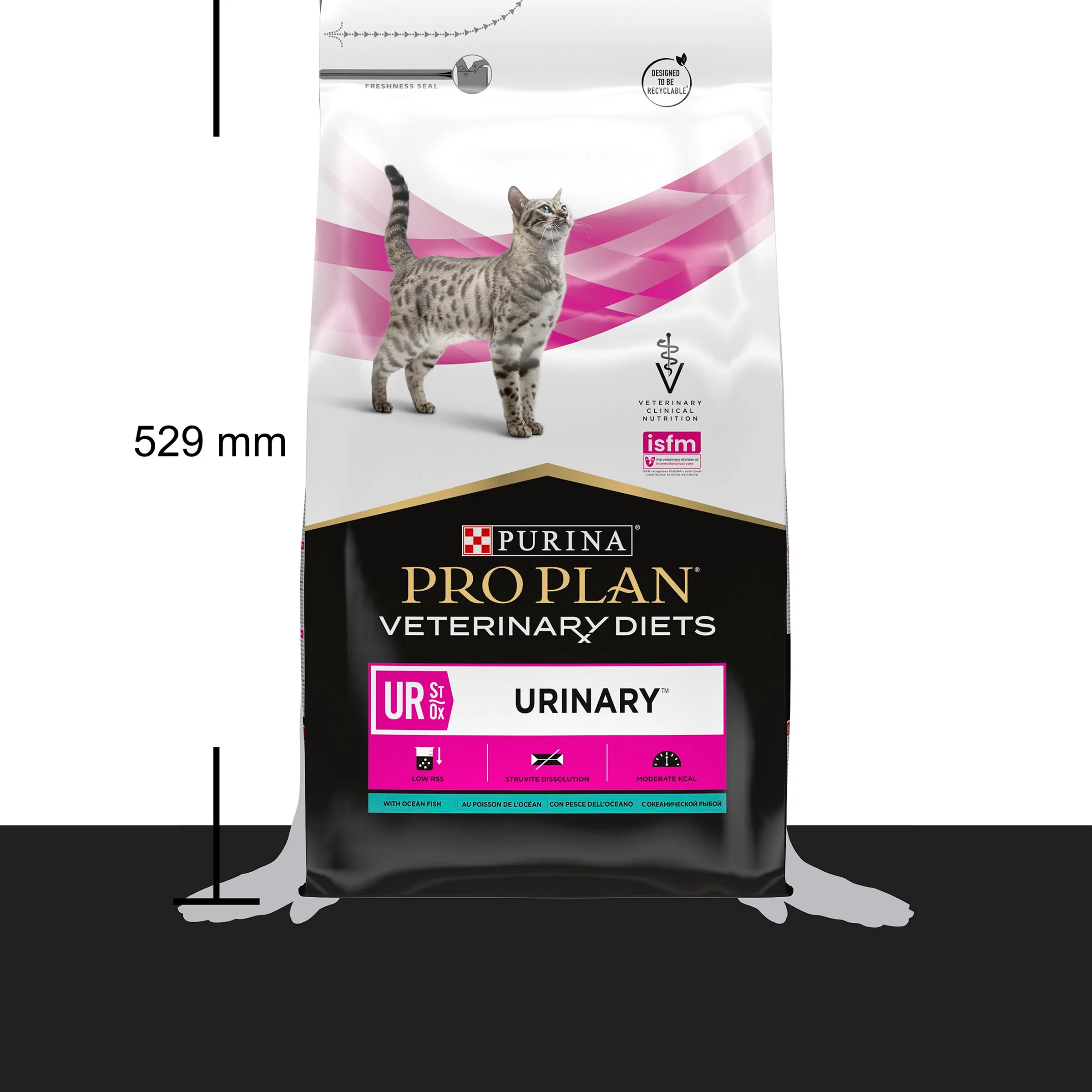 Purina Pro Plan Veterinary Diets UR St/Ox Urinary Adult Cat Dry Food - Ocean Fish - Image 2