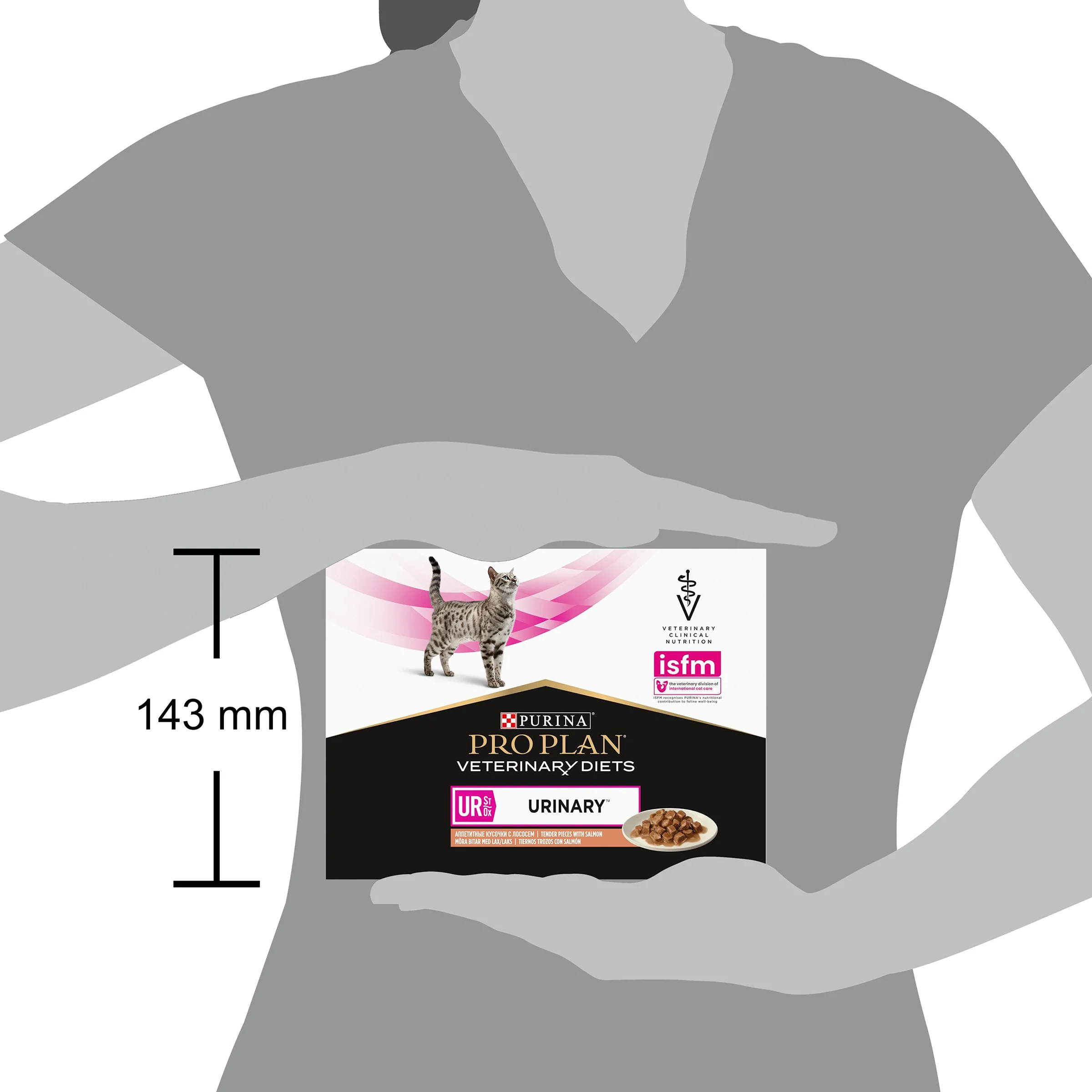 Purina Pro Plan Veterinary Diets UR Urinary Adult Wet Cat Food - Salmon - Image 5