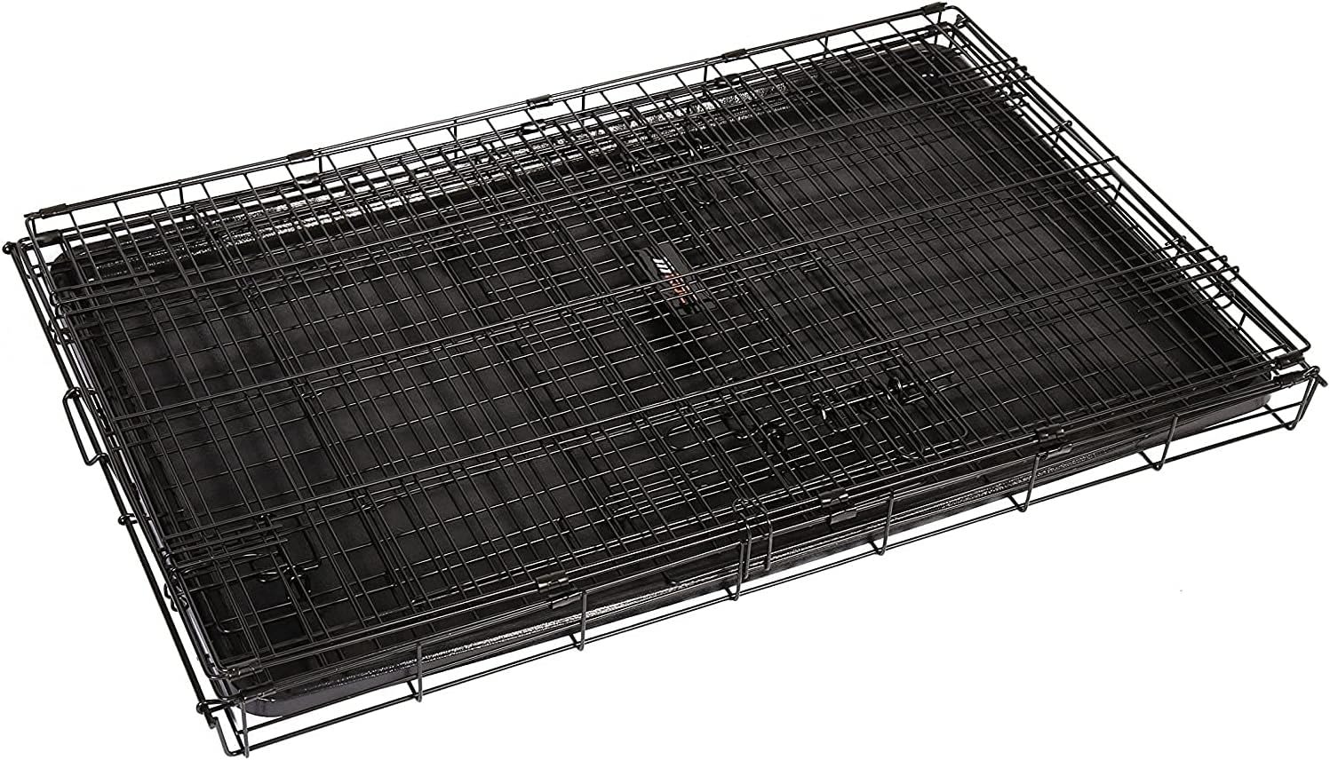 Rac Metal Fold Flat Crate With Plastic Tray for Dogs - Image 5