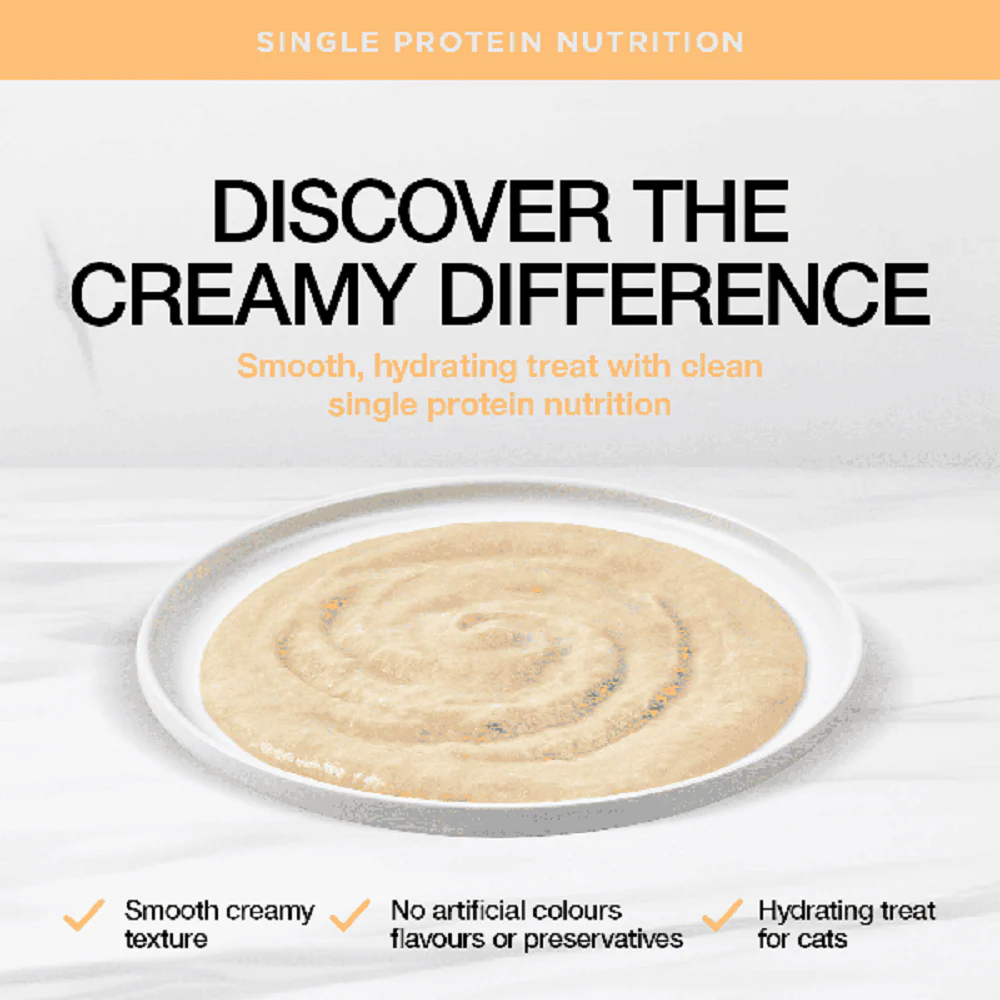 Real Simplicity Creamy Protein Treats Farm Raised Chicken Adult Cat Treat - Image 2