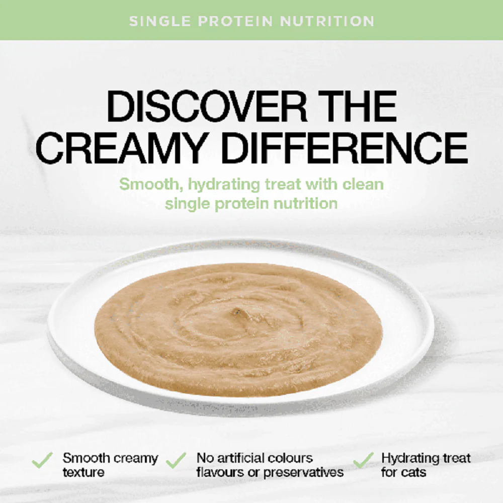 Real Simplicity Creamy Protein Treats Farm Raised Duck Adult Cat Treat - Image 3