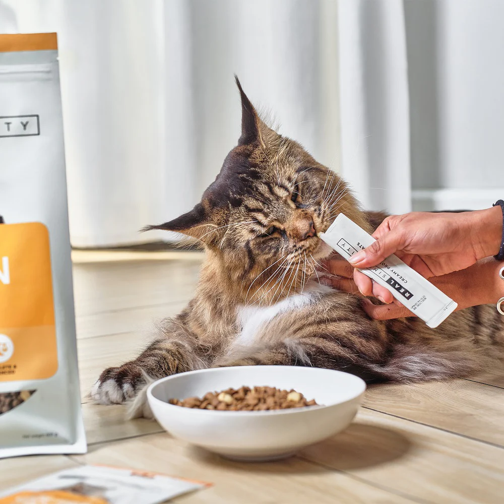 Real Simplicity Creamy Protein Treats Grass Fed Beef Adult Cat Treat - Image 5