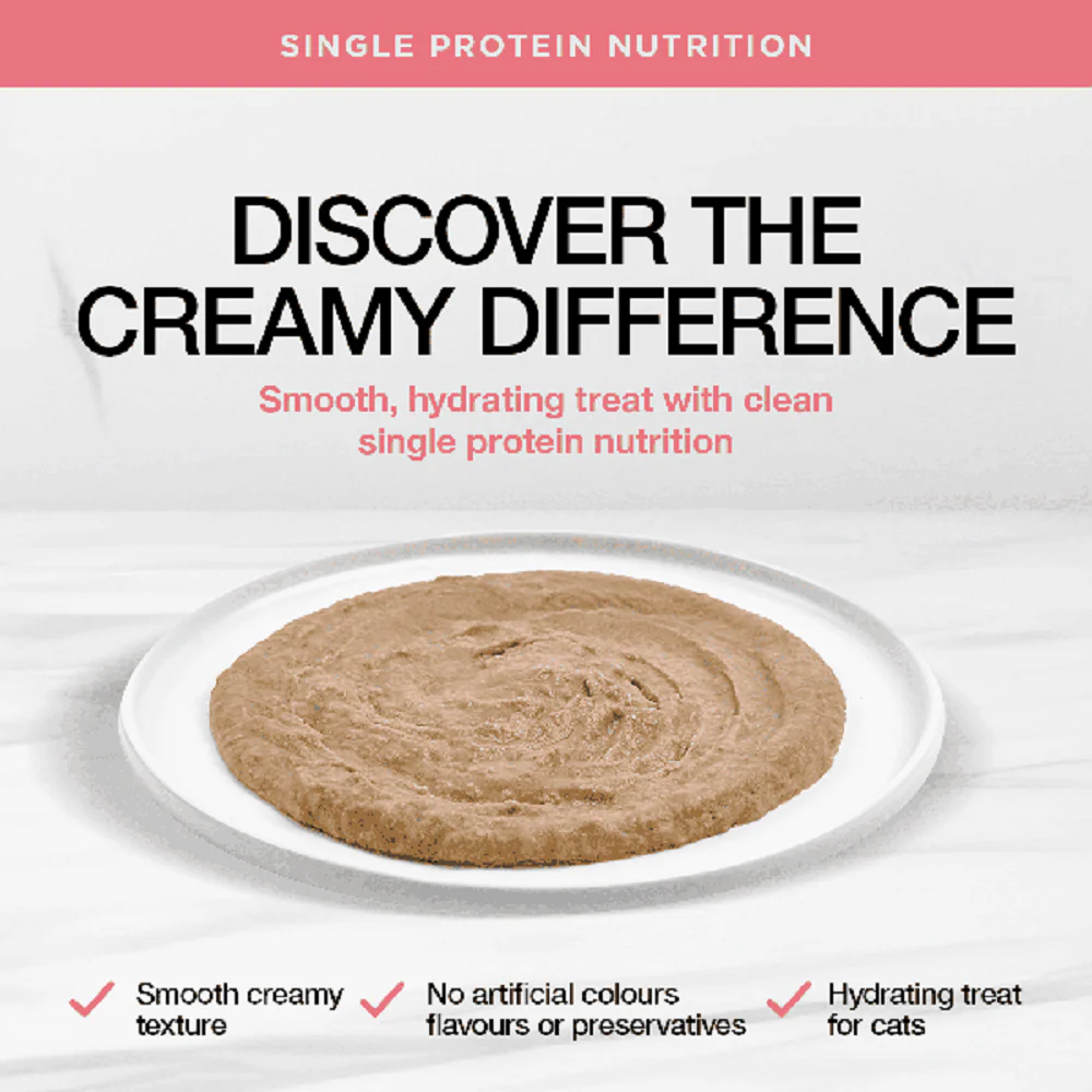 Real Simplicity Creamy Protein Treats Wild Caught Tuna Adult Cat Treat - Image 3