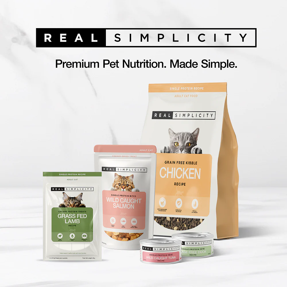 Real Simplicity Freeze Dried Single Protein Bites Wild Caught Salmon Adult Cat Treat - Image 9