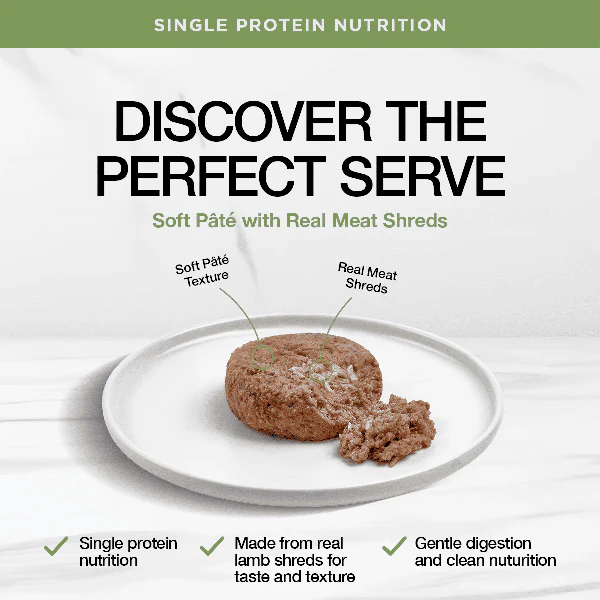 Real Simplicity Single Protein Pate Grass Fed Lamb Adult Wet Cat Food - Image 2