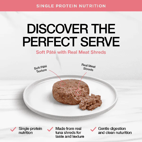 Real Simplicity Single Protein Pate Wild Caught Tuna Adult Wet Cat Food - Image 2