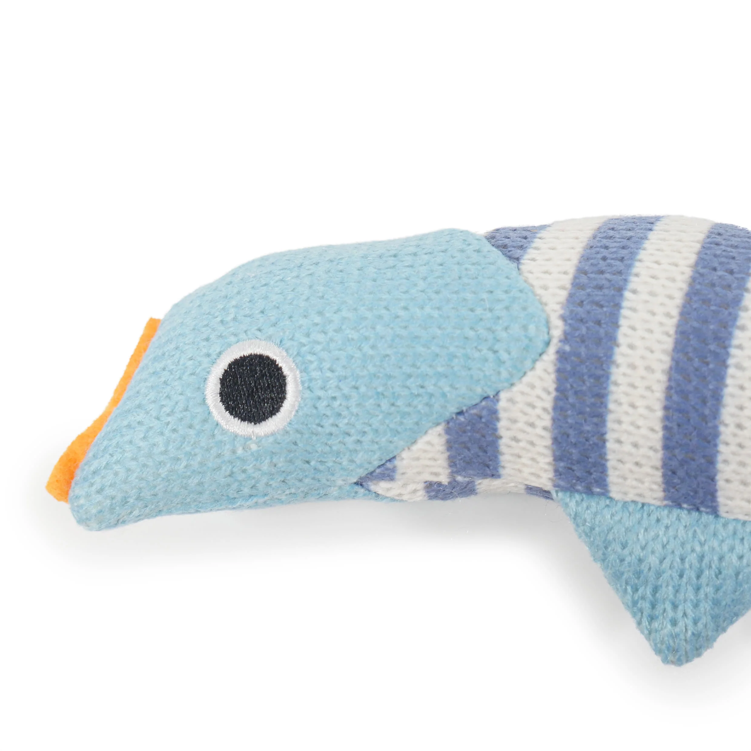 Rosewood Battersea Kicker Fish Stripe Catnip Toy - Image 3