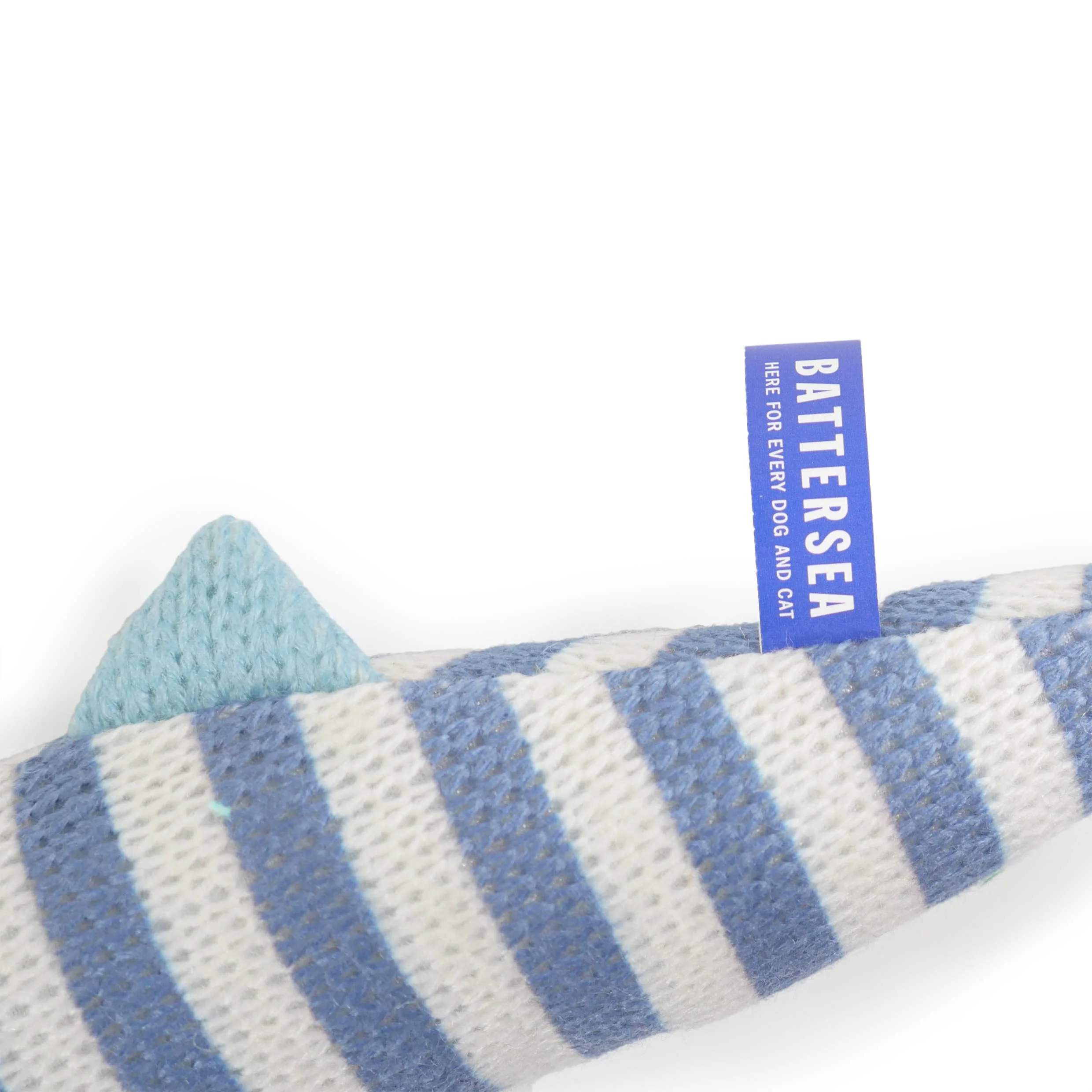 Rosewood Battersea Kicker Fish Stripe Catnip Toy - Image 4
