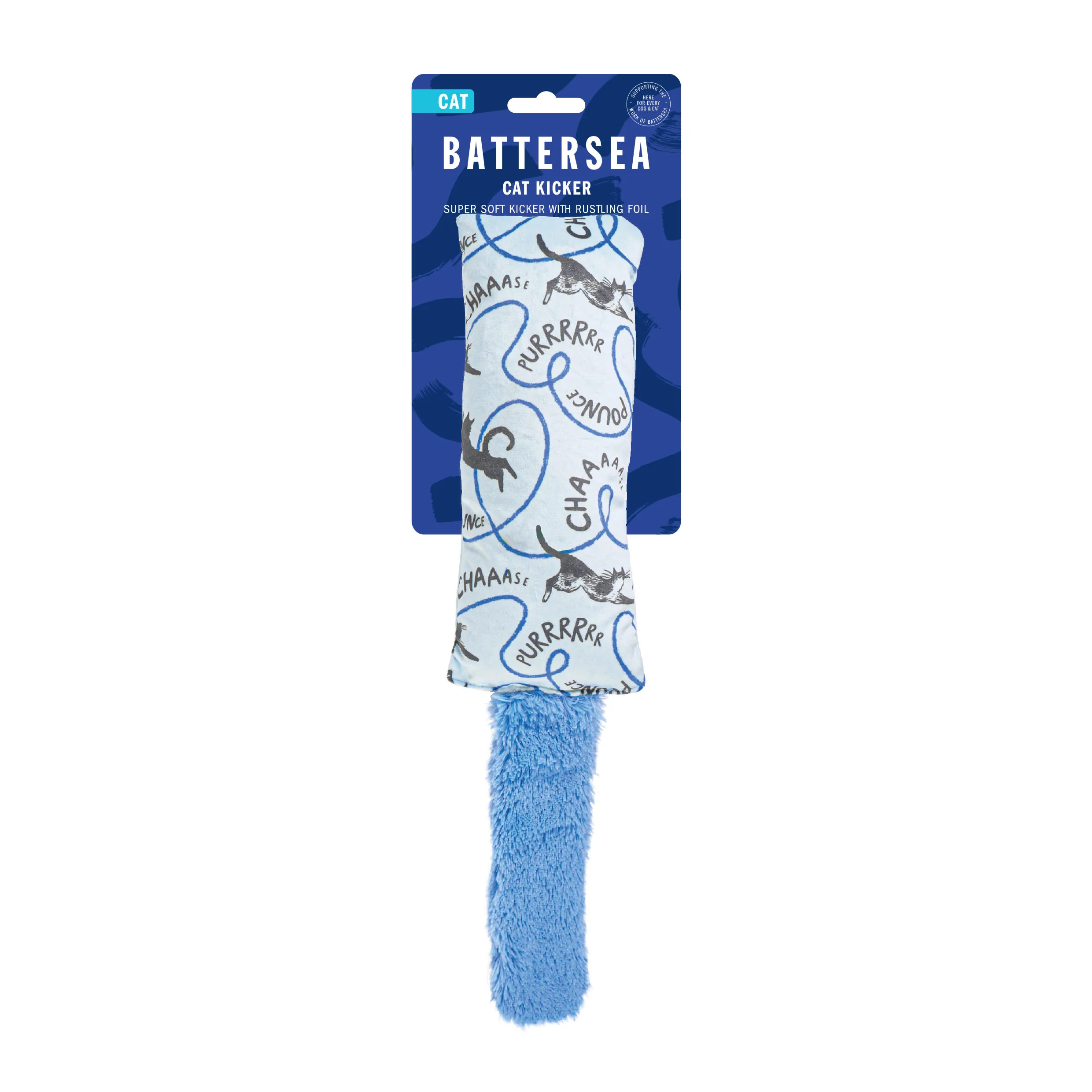 Rosewood Battersea Kicker Print Catnip Toy - Image 2