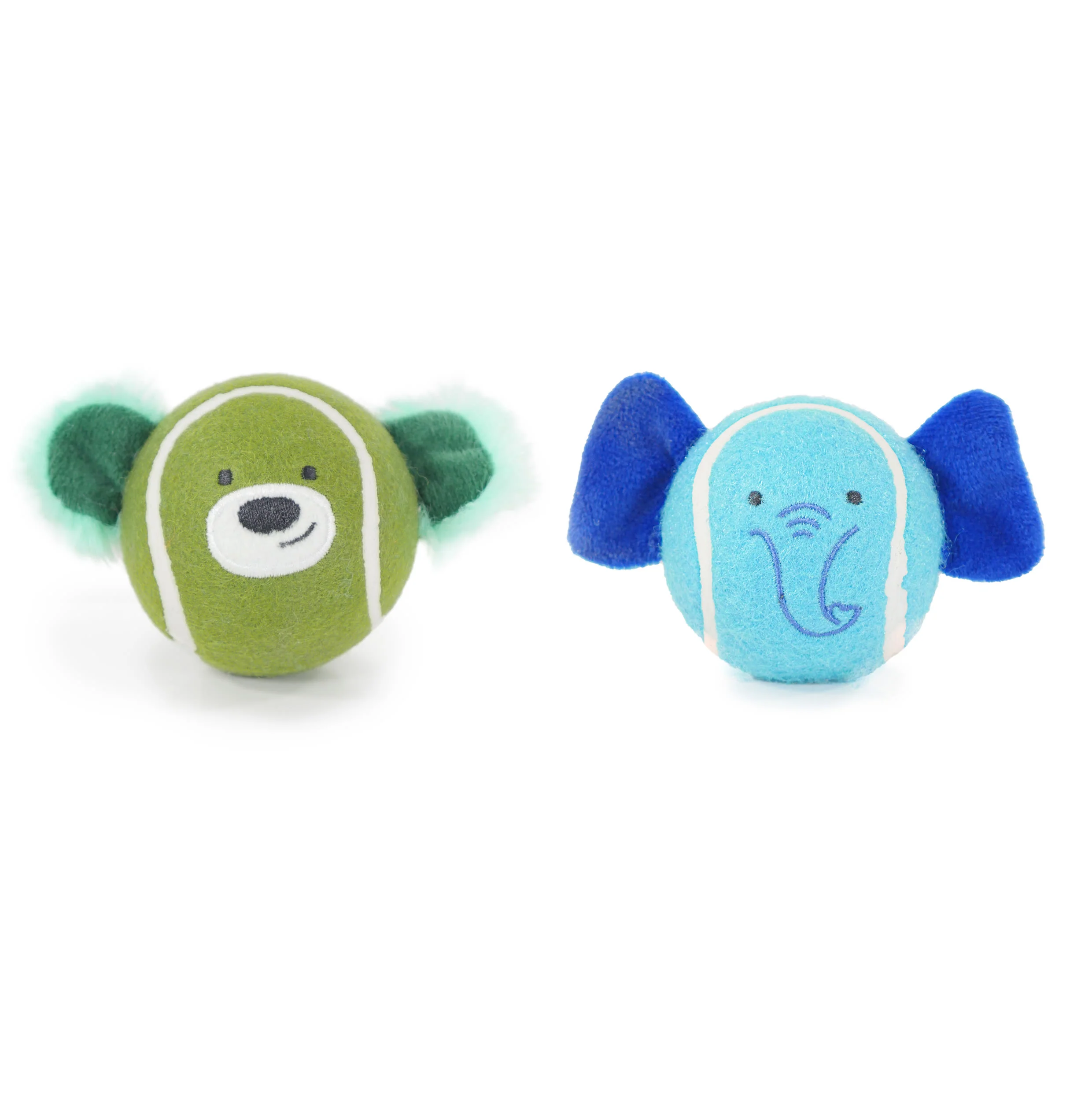 Rosewood Battersea Squeaky Rubber Ball Dog Toy - Image 2