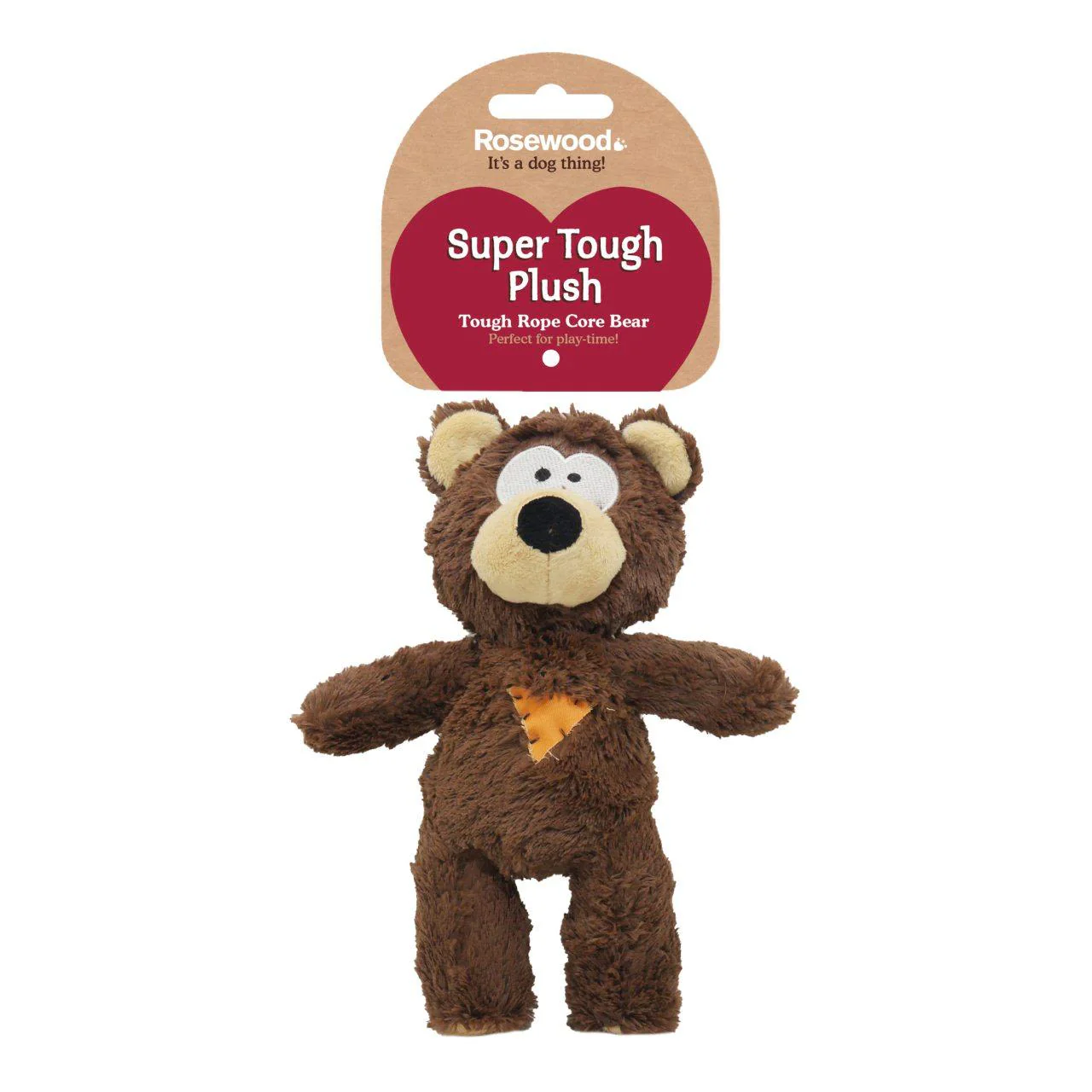 Rosewood Tough Rope Core Bear Dog Toy - Image 2