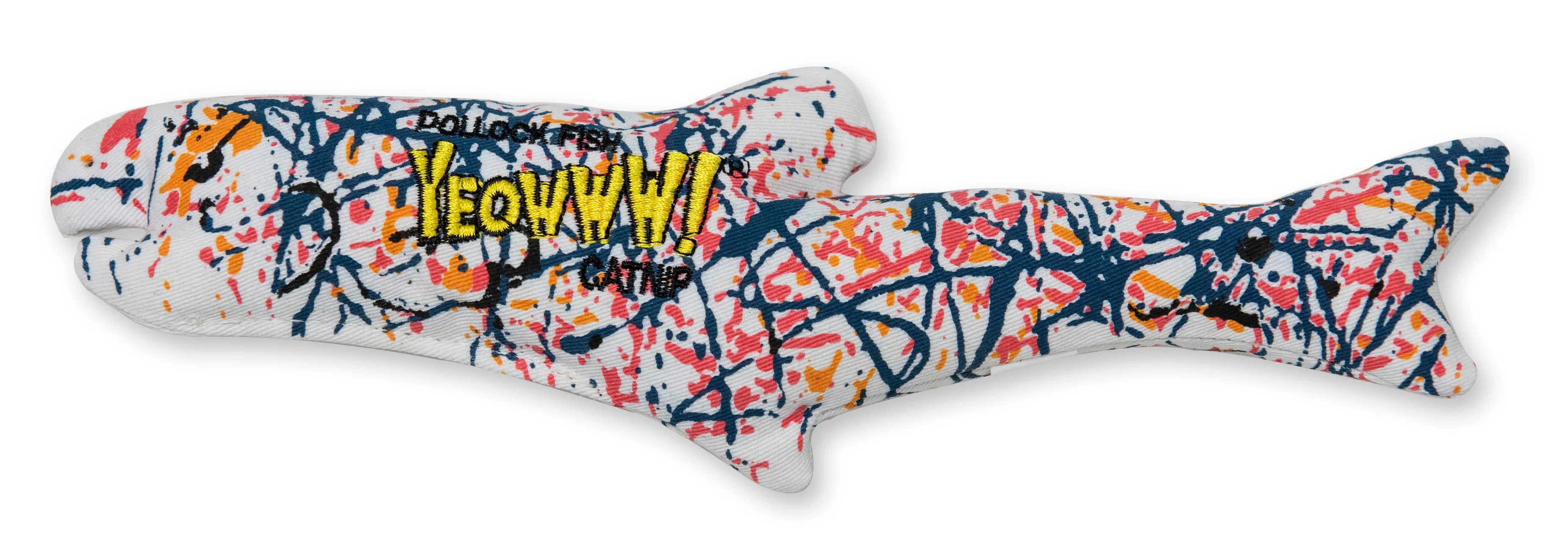 Rosewood Yeowww Pollock Fish Catnip Toy - Image 2