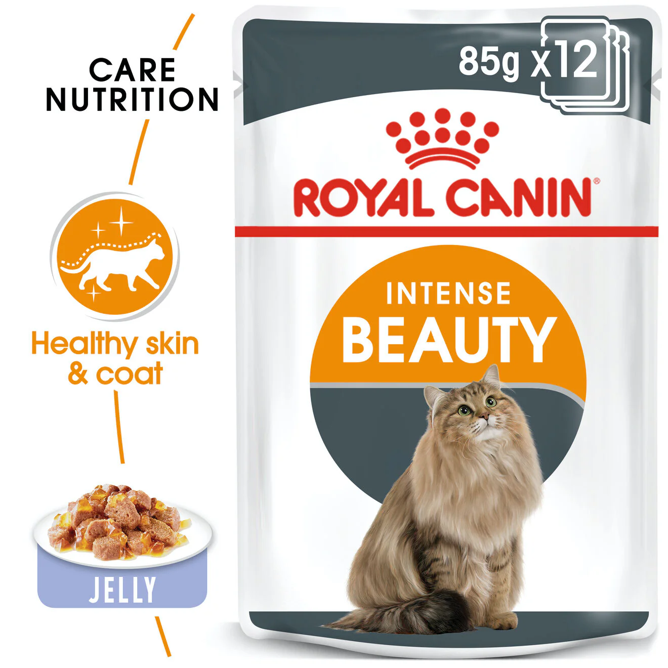 Royal Canin Adult Intense Hair & Skin Wet Cat Food - Image 2