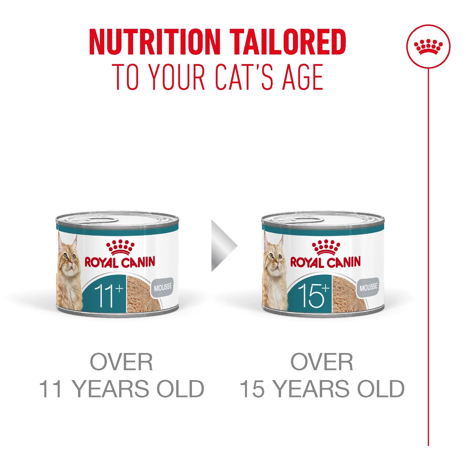 Royal Canin Ageing 11+ Senior Ultra Soft Mousse Can Wet Cat Food - Image 5