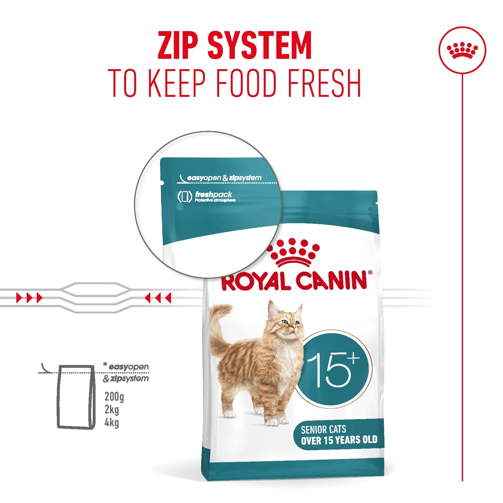 Royal Canin Ageing 15+ Senior Dry Cat Food - Image 12