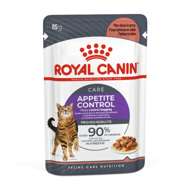 Royal Canin Appetite Control Adult Sterilised Wet Cat Food - Gravy - Image 2