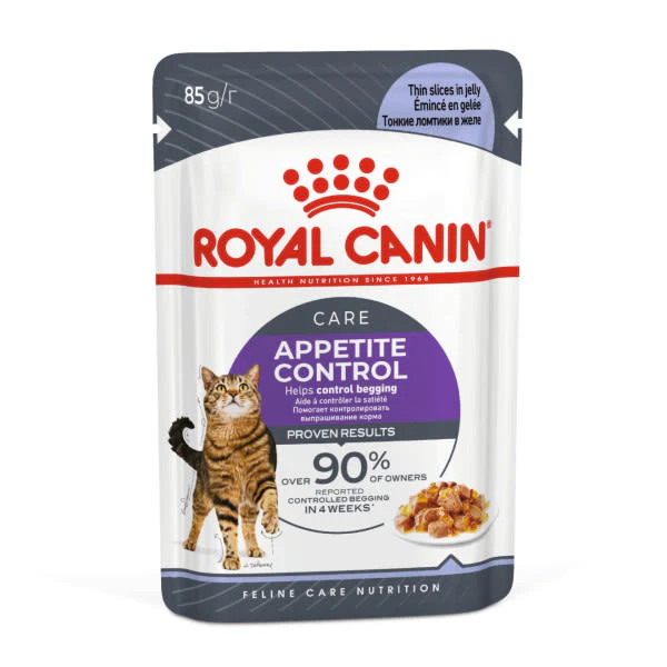 Royal Canin Appetite Control Adult Sterilised Wet Cat Food - Jelly - Image 3